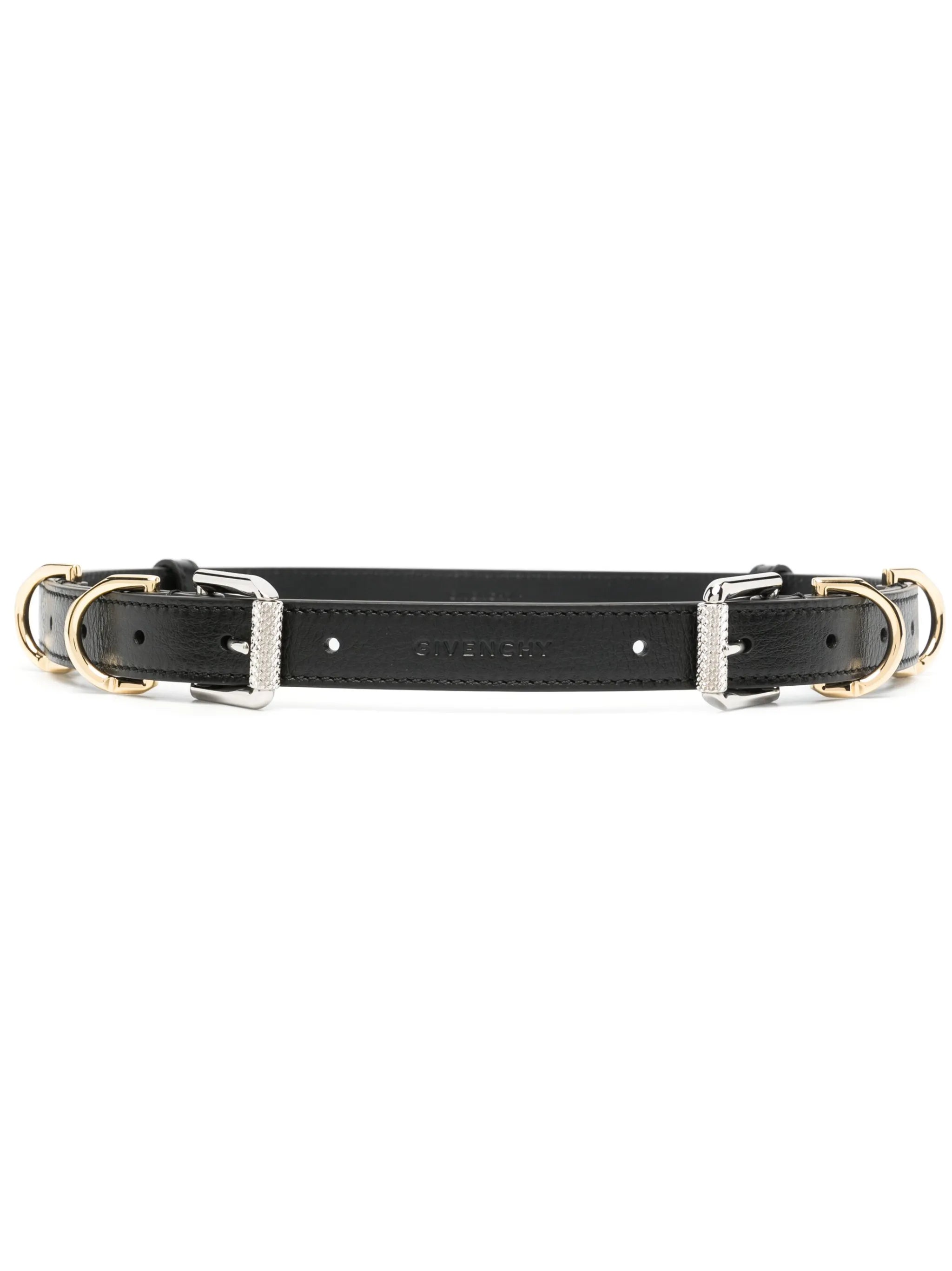 Voyou leather belt