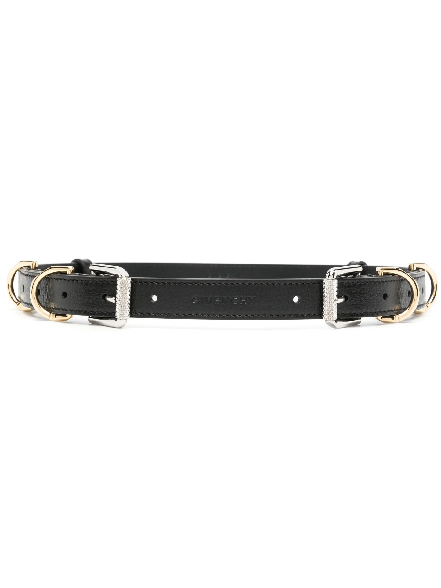 Voyou leather belt