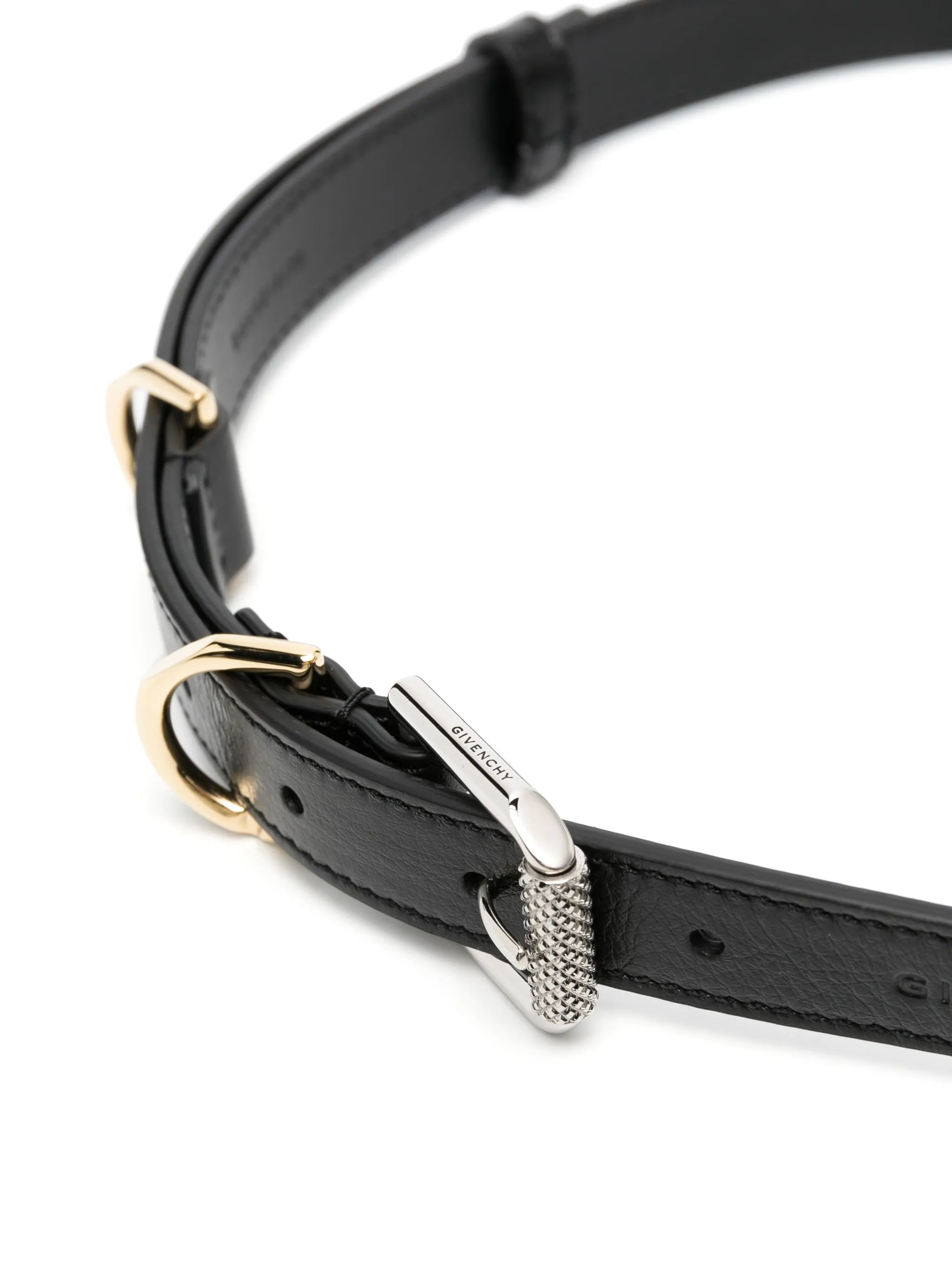 Voyou leather belt