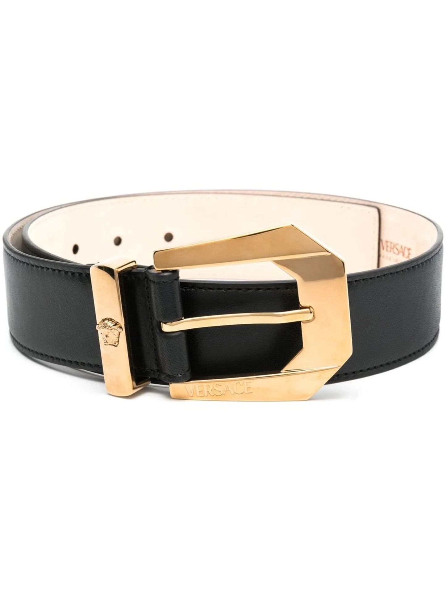 Medusa Heritage leather belt