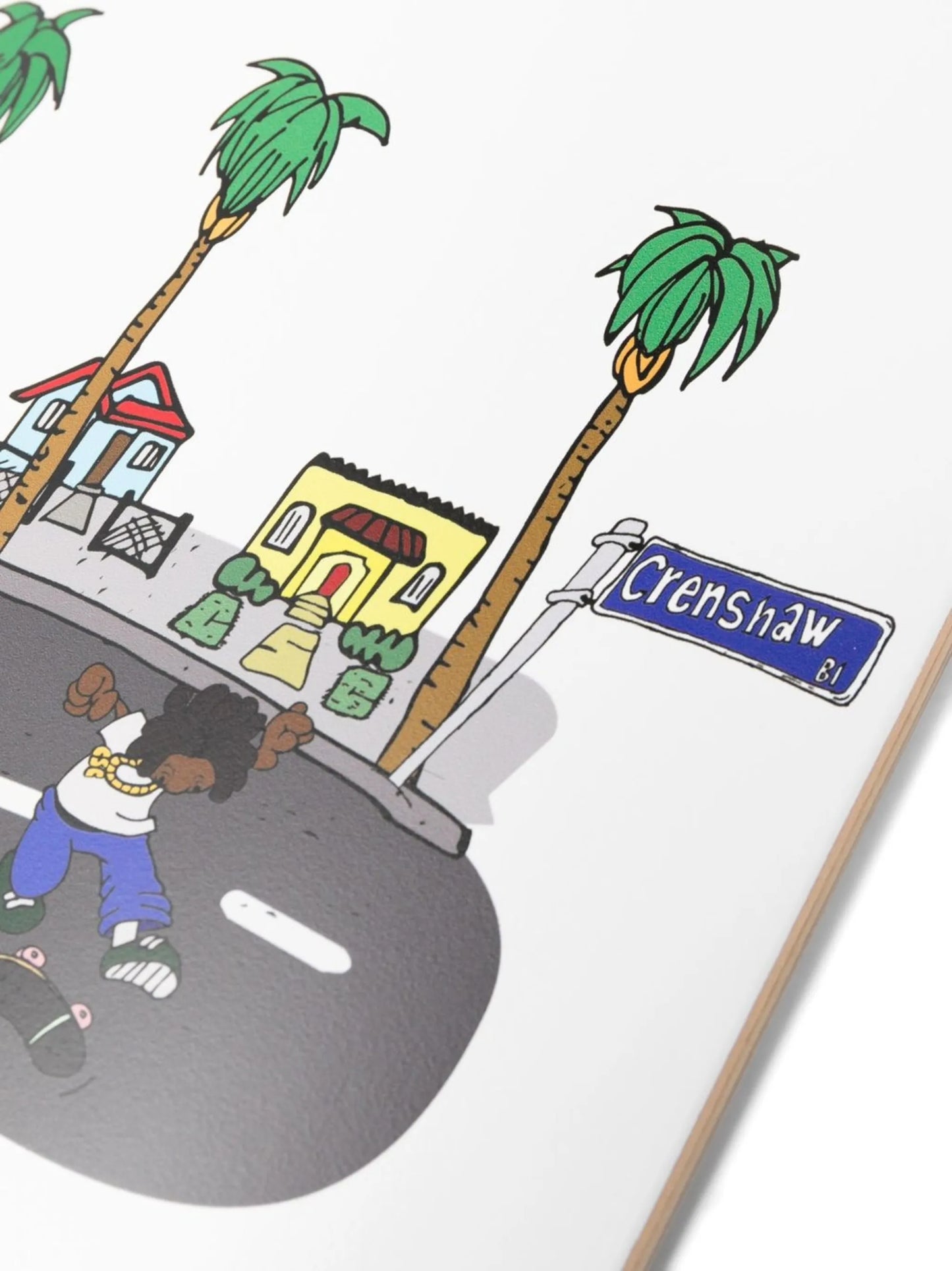 x Browns BLVD skate deck (8.25)