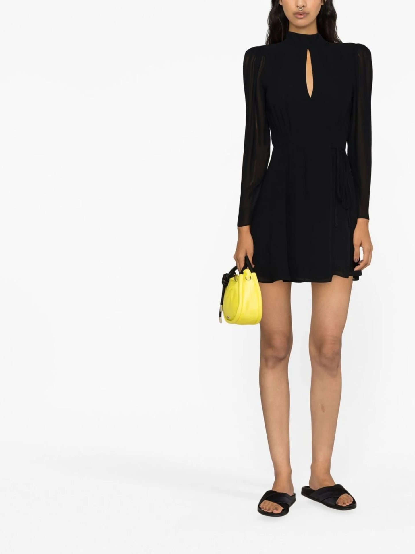 Otessa cut-out minidress