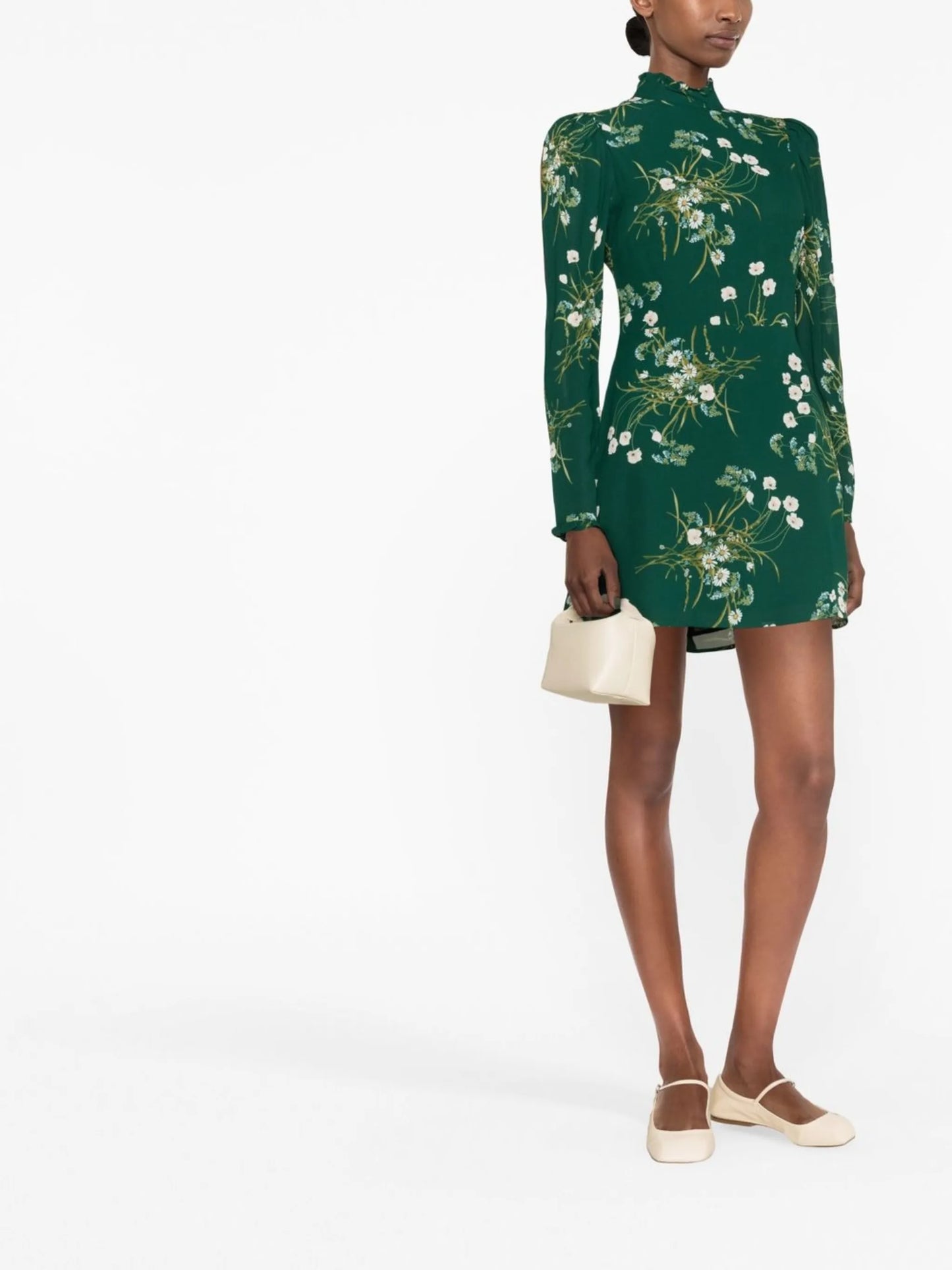 Lewis long-sleeve dress