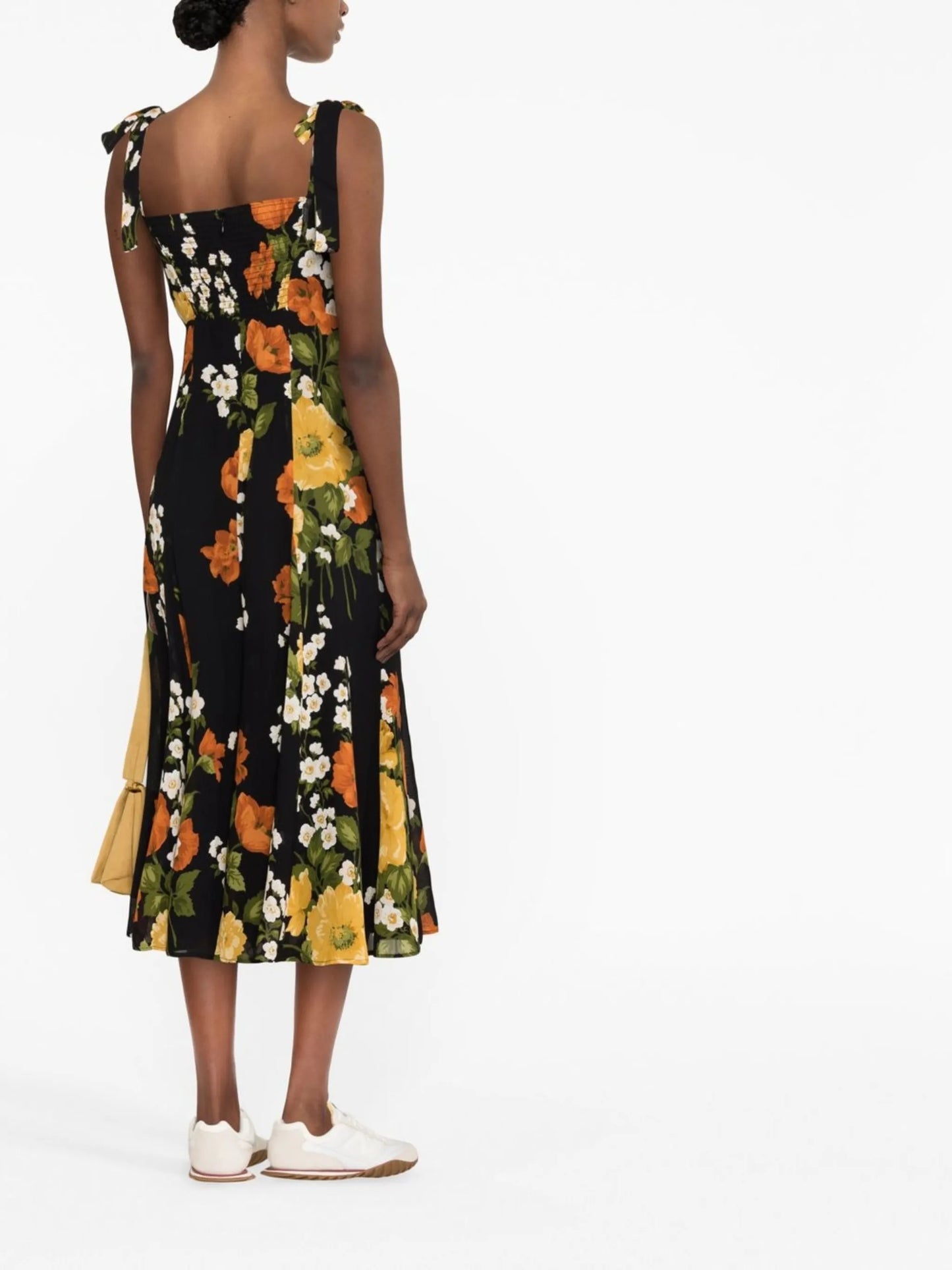 Nadira floral-print midi dress