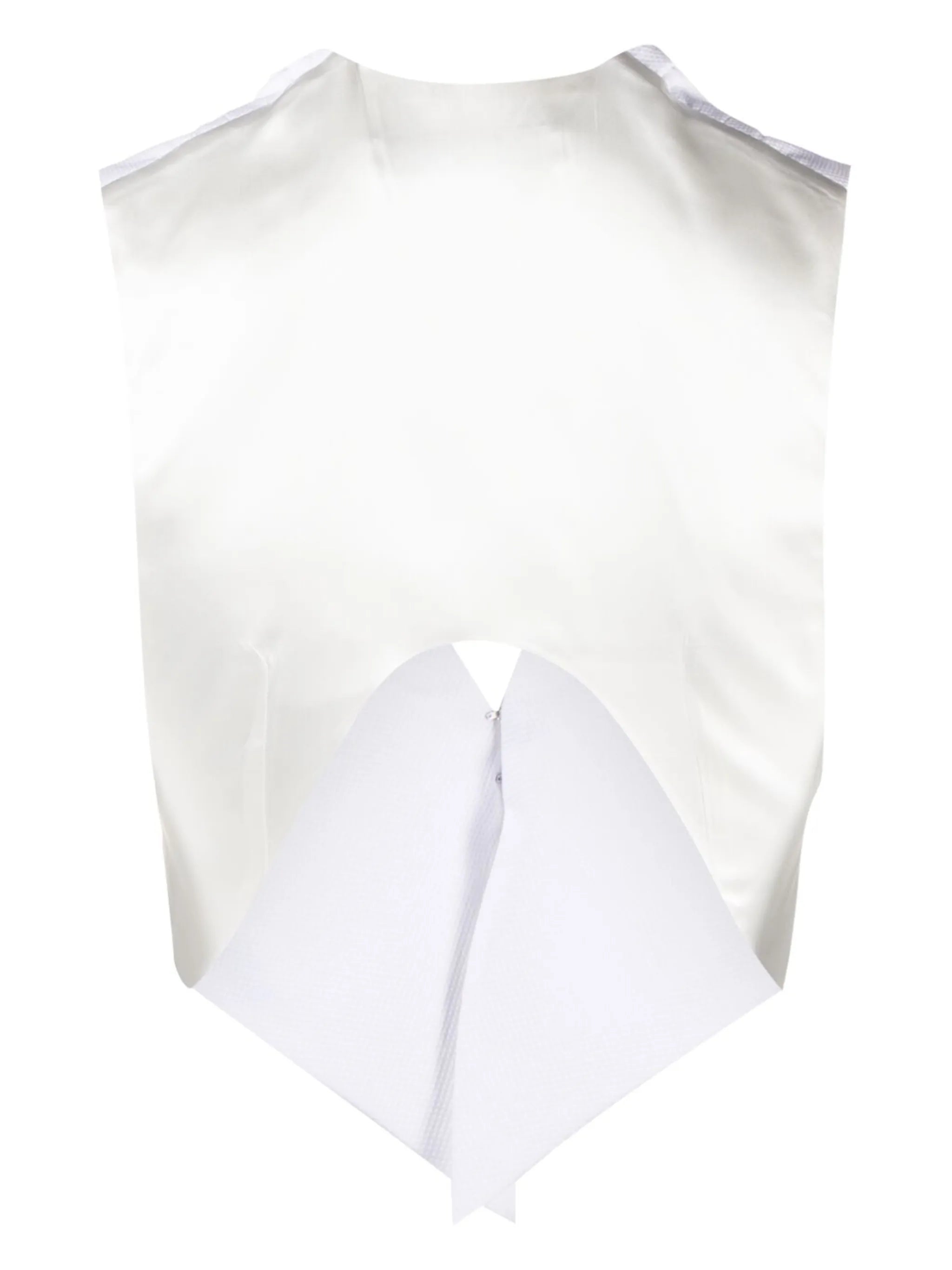 V-neck cotton waistcoat