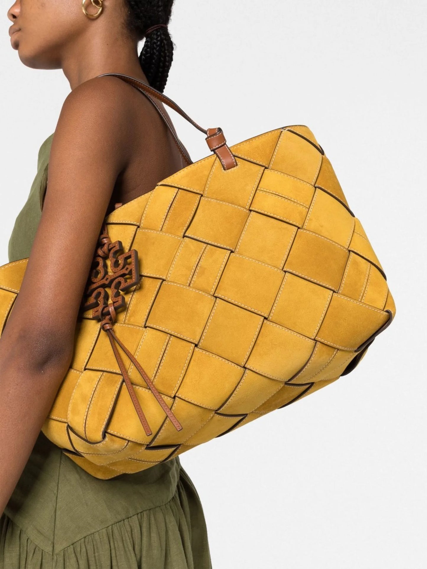 Miller woven tote bag