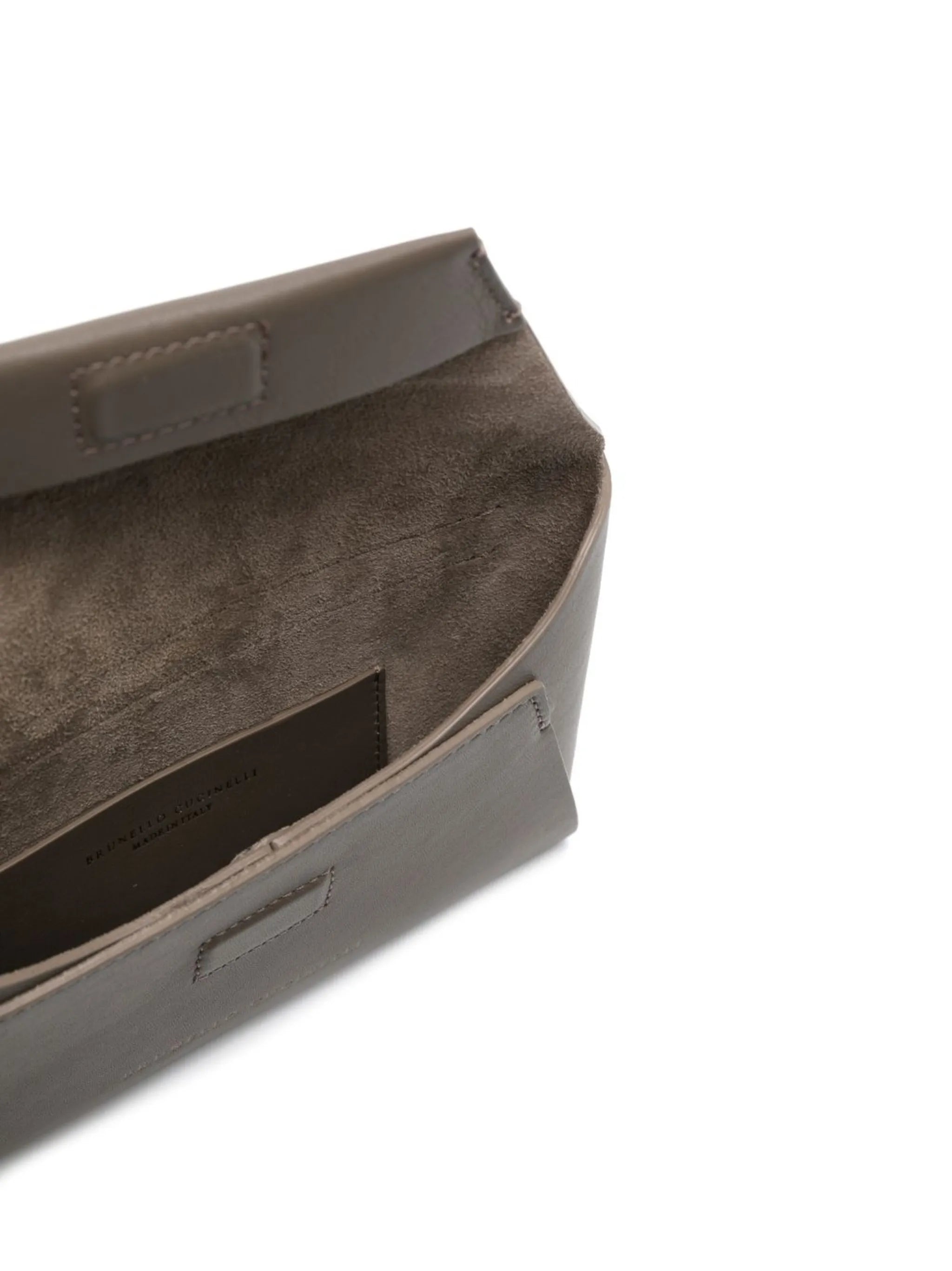 embossed-logo detail crossbody bag