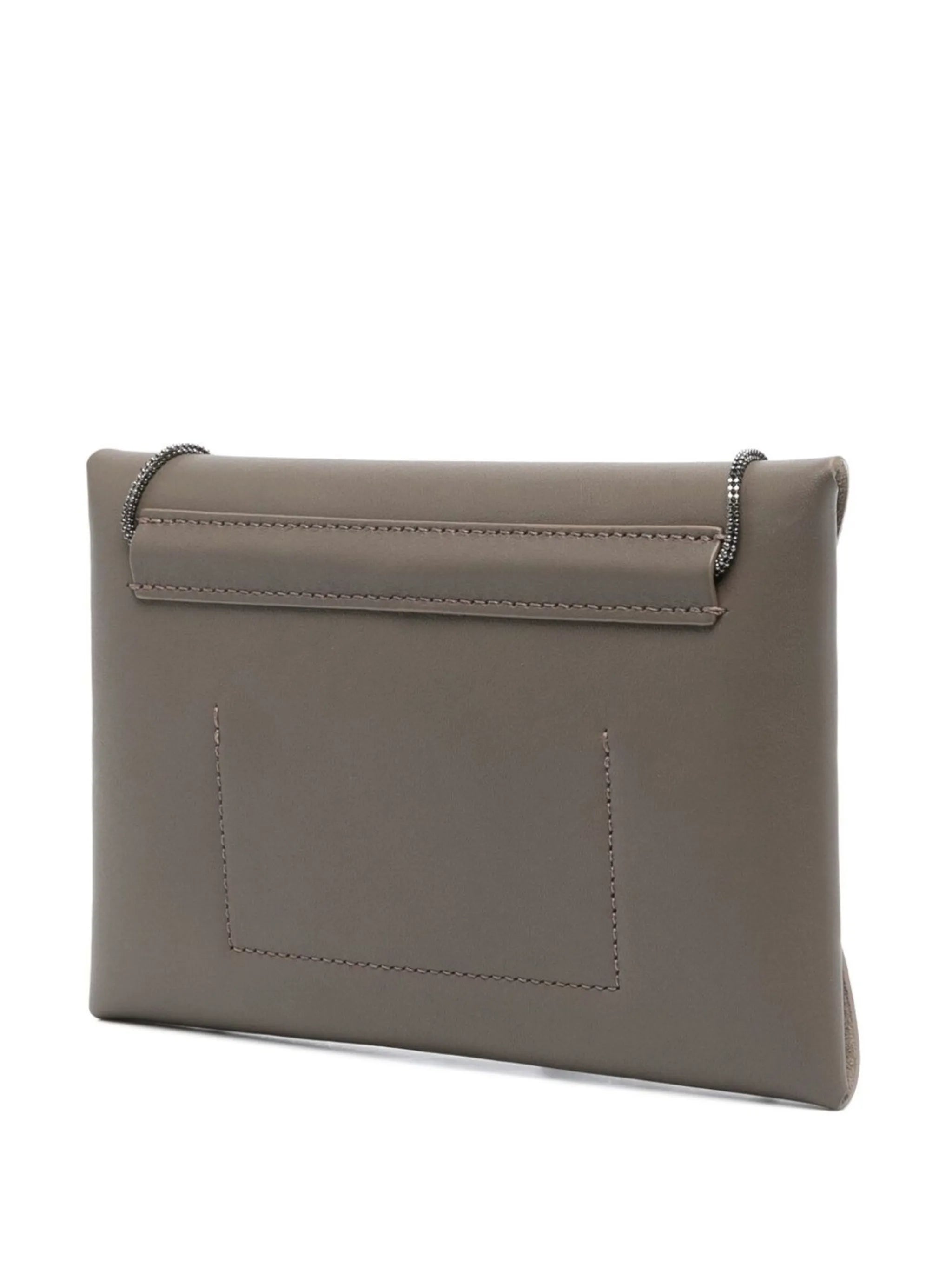 embossed-logo detail crossbody bag