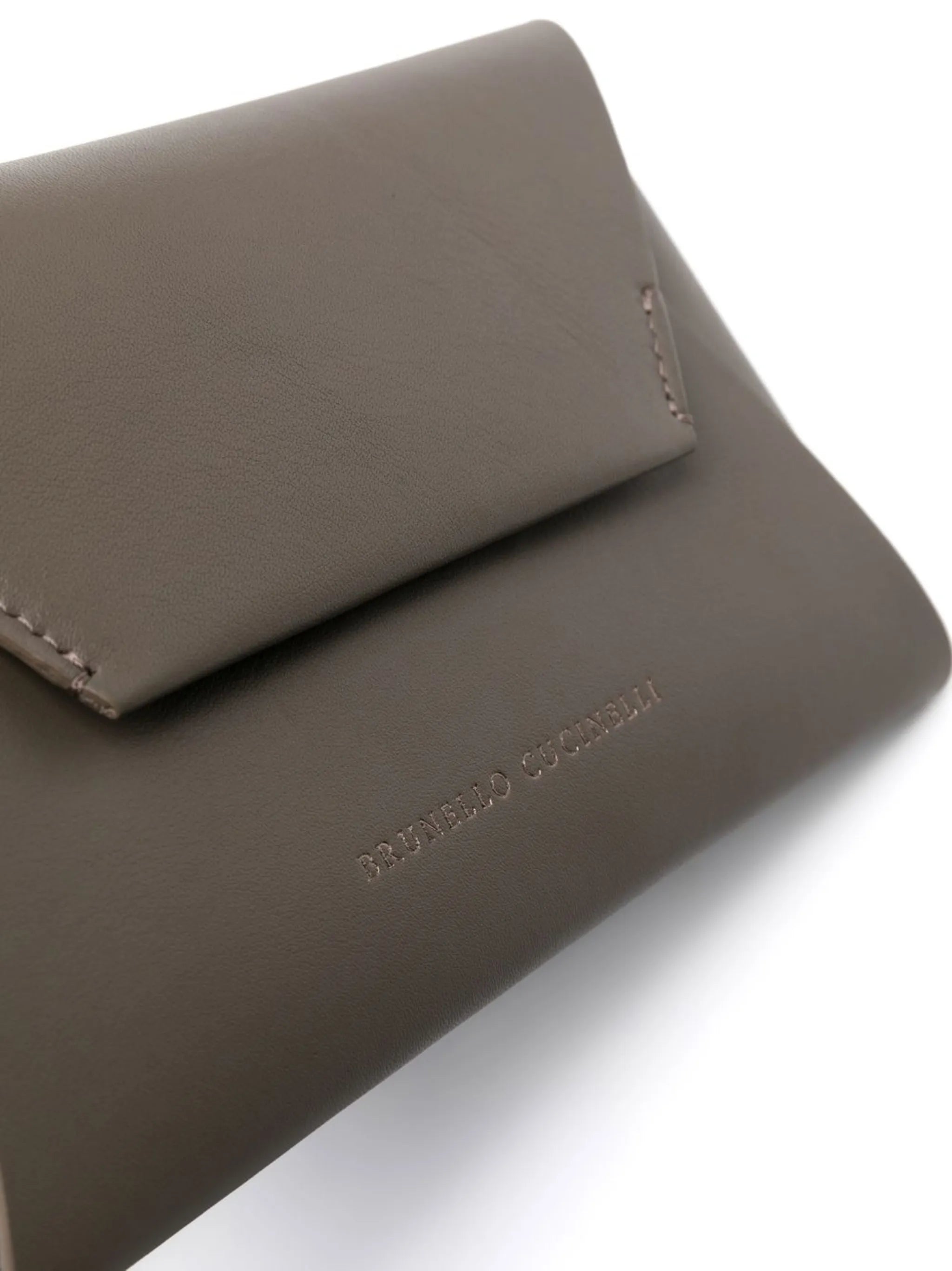 embossed-logo detail crossbody bag