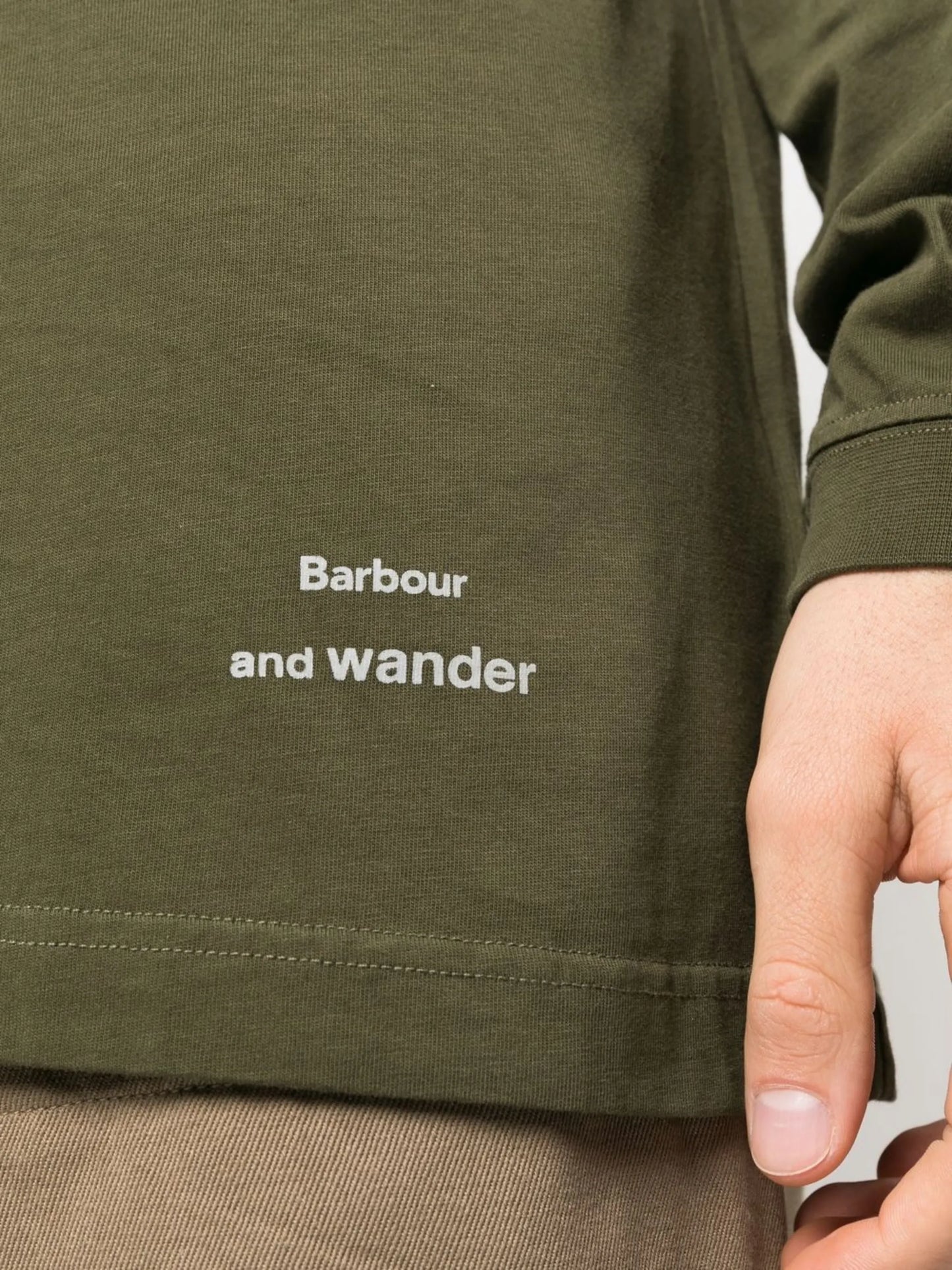 x And Wander long-sleeve T-shirt