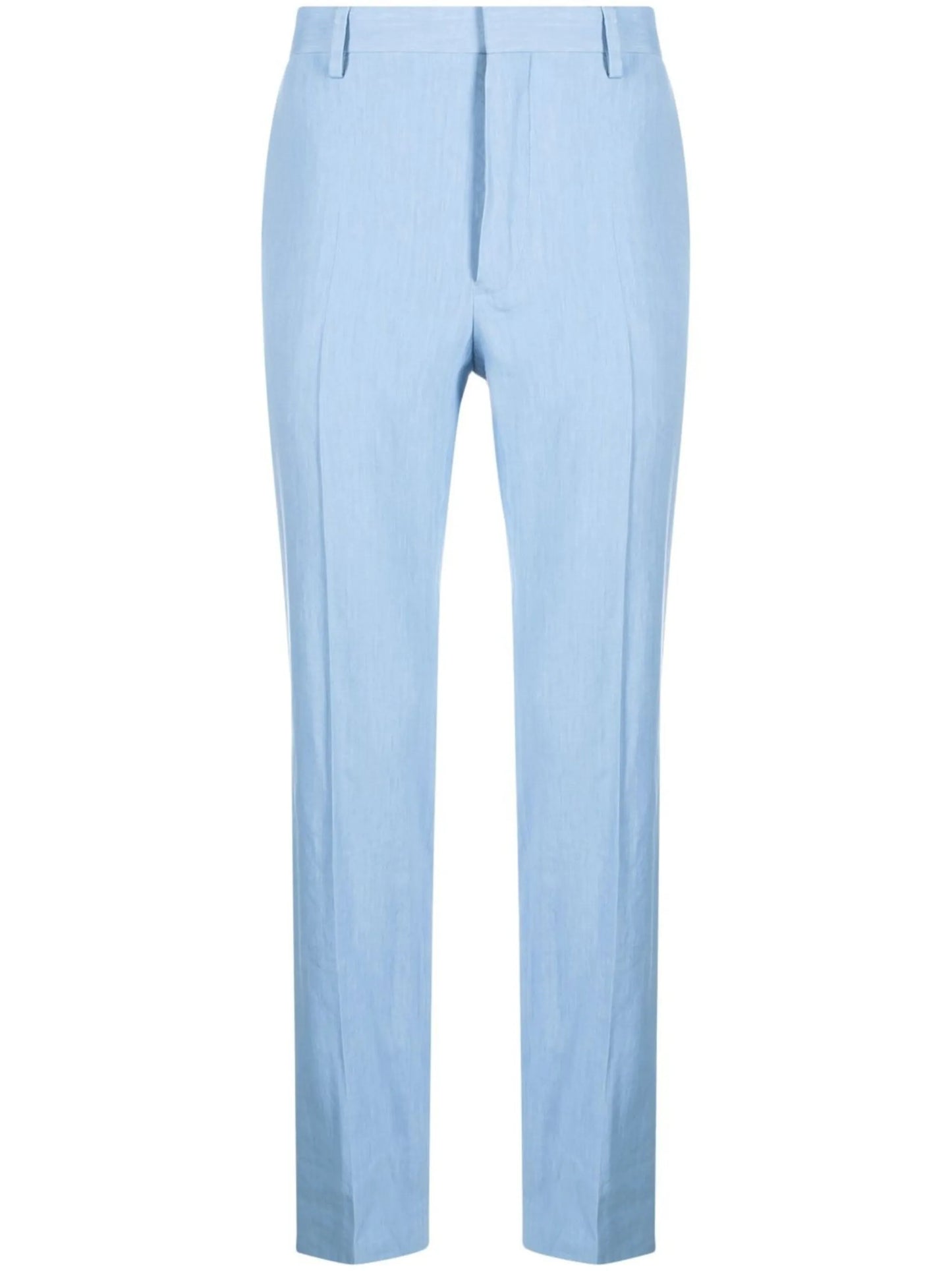 mid-rise tailored trousers