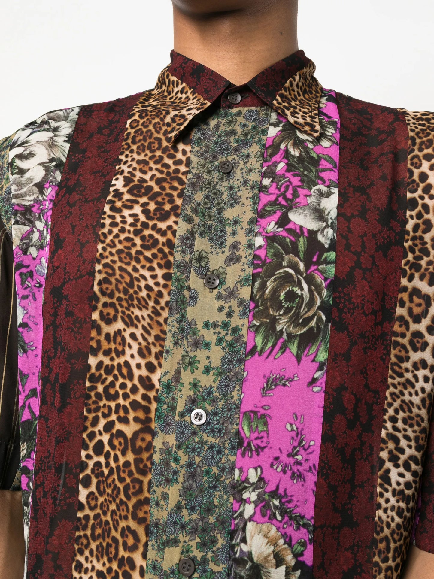 Cassidye patchwork shirt