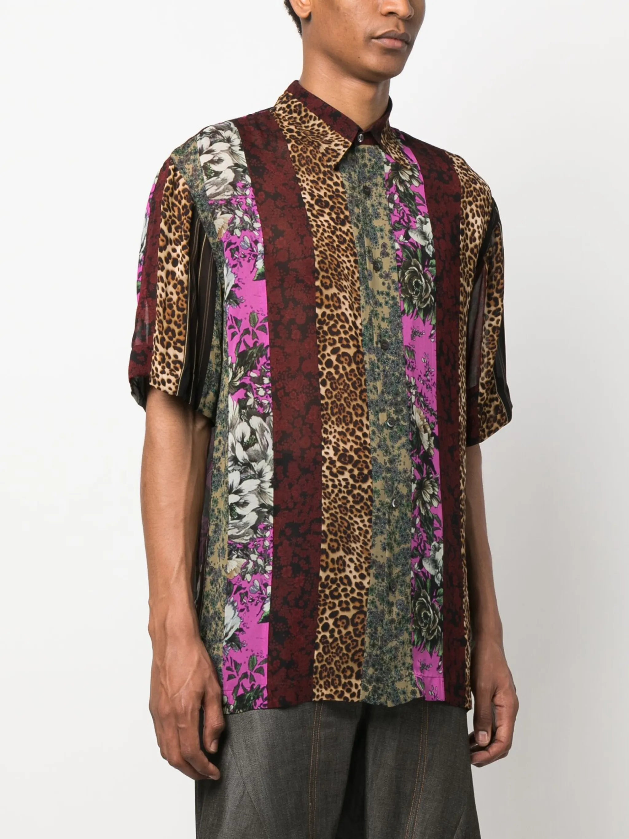 Cassidye patchwork shirt