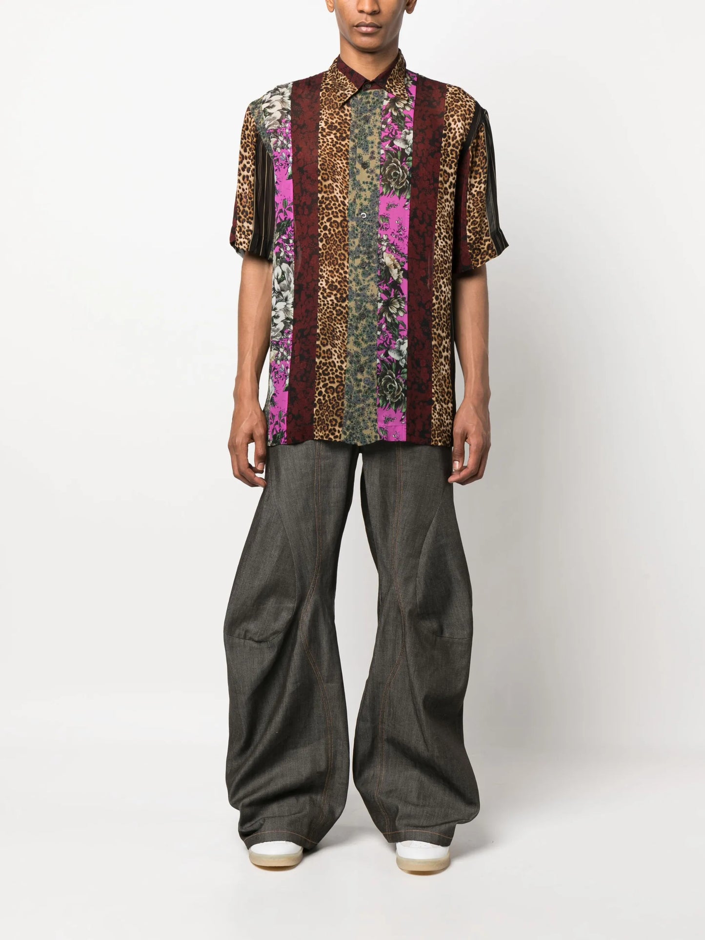 Cassidye patchwork shirt