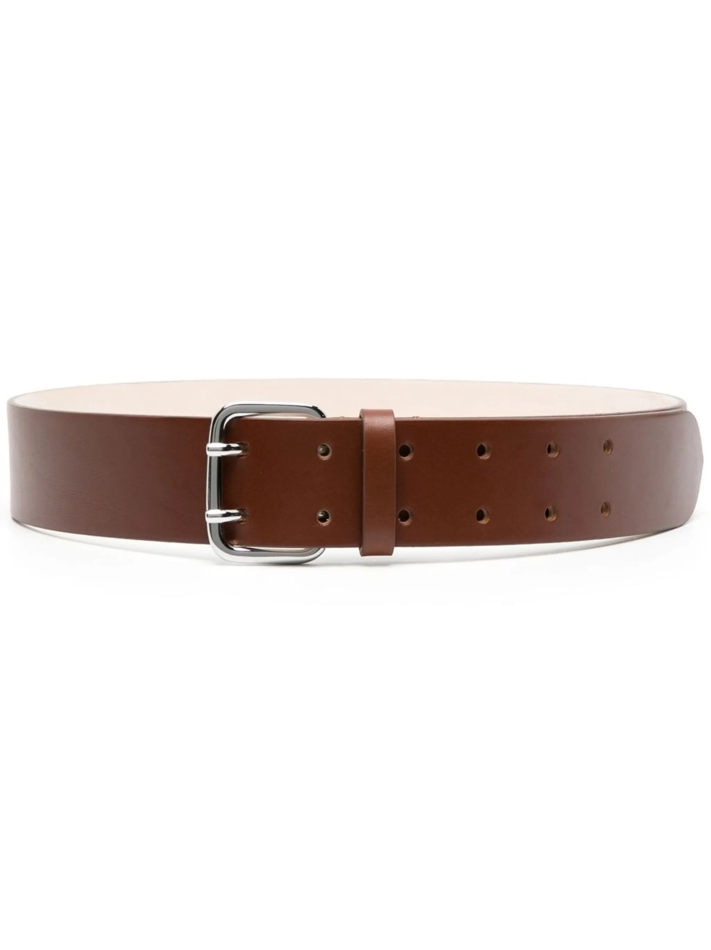 Hutch double-punched suede belt