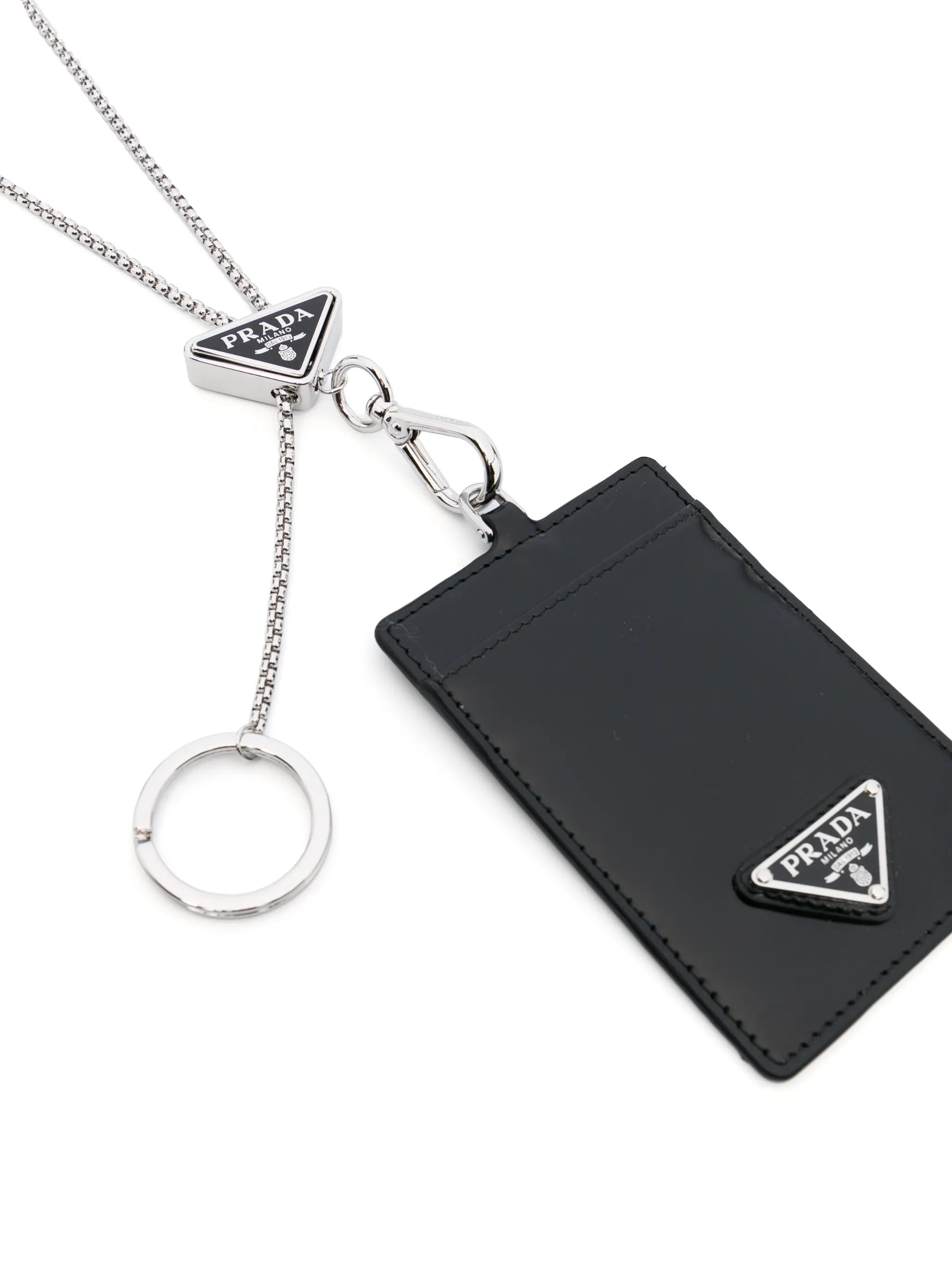 strap leather cardholder