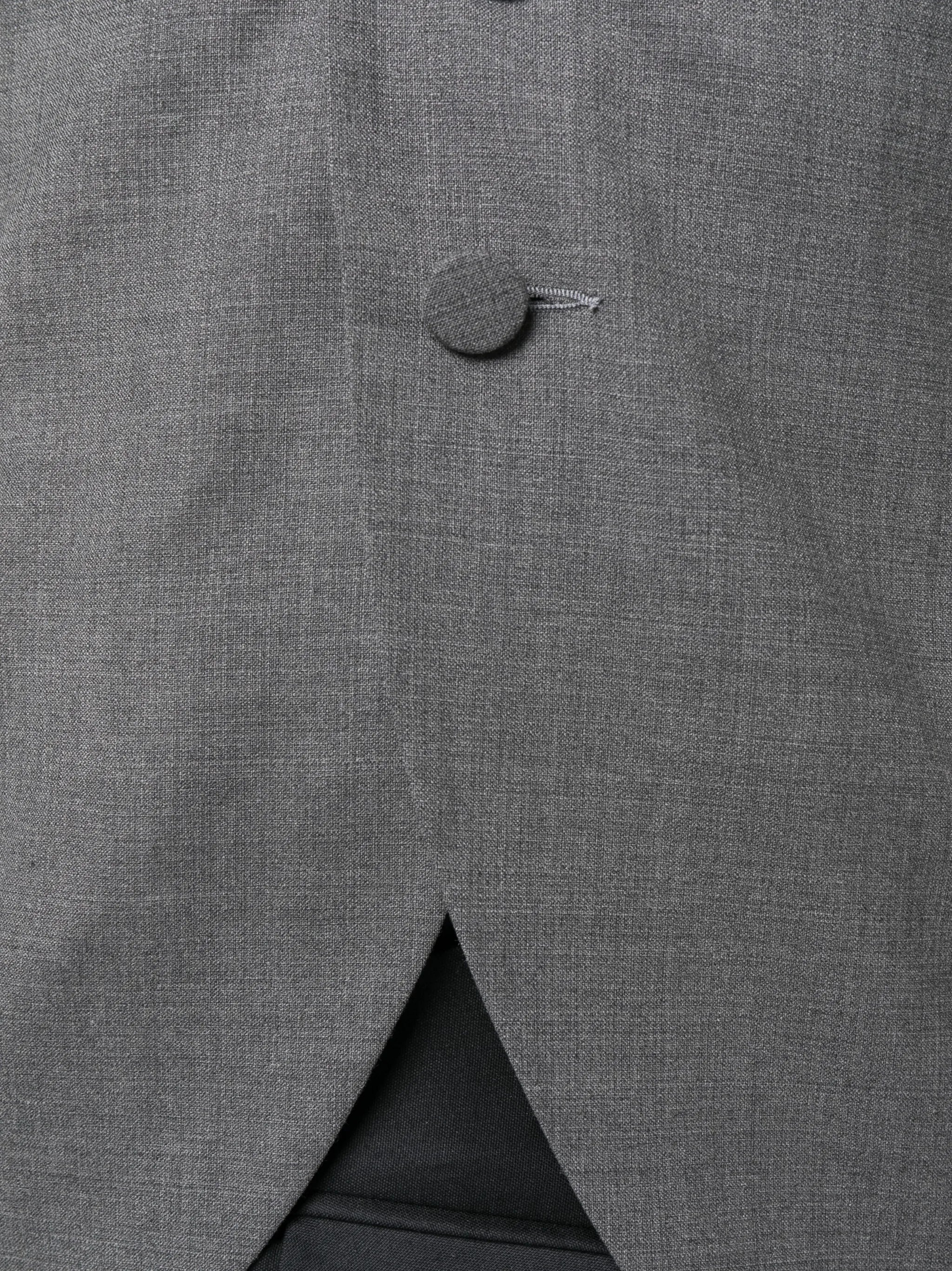halterneck wool waistcoat