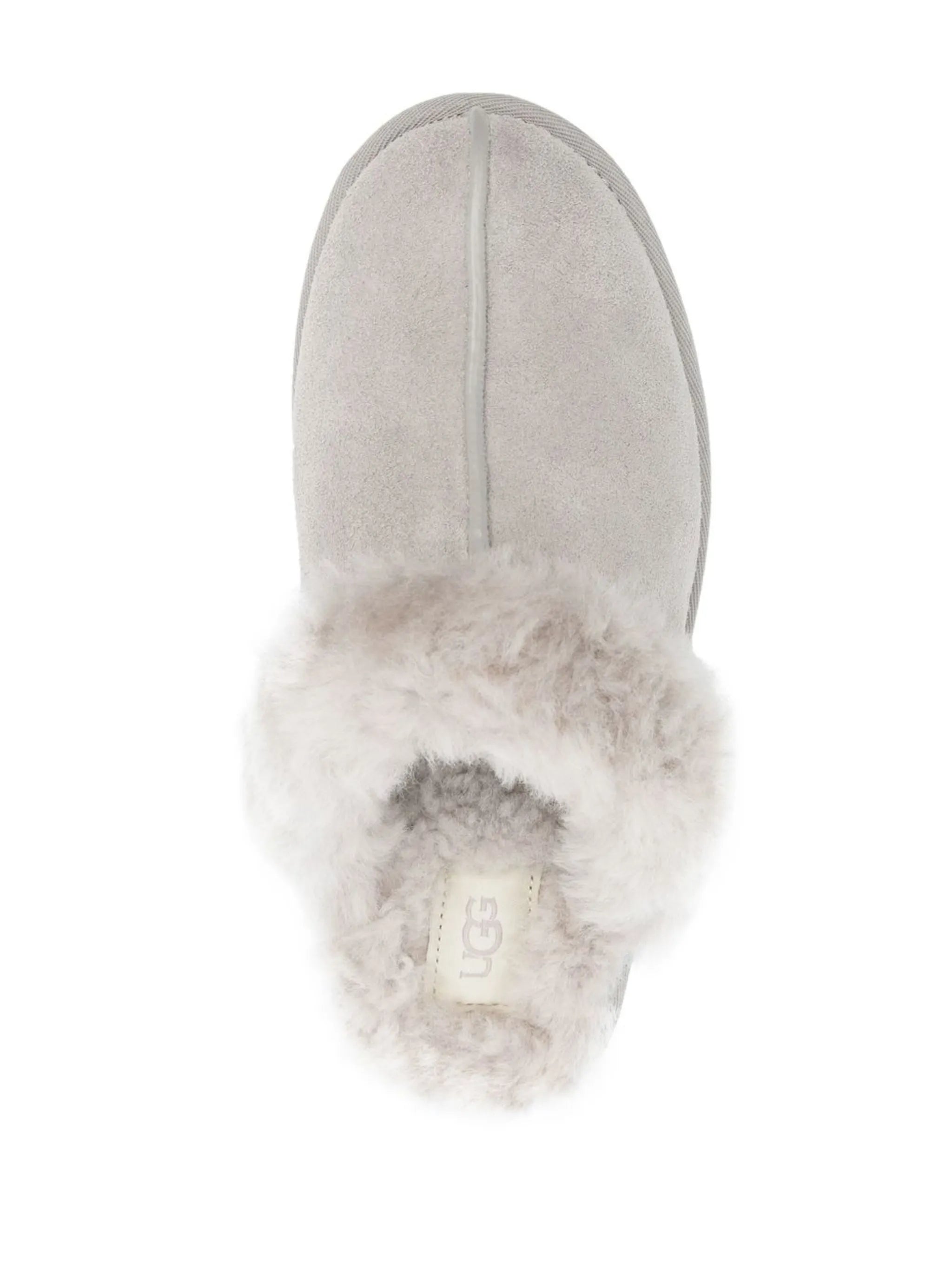 Scuffette II fur-trimmed slippers