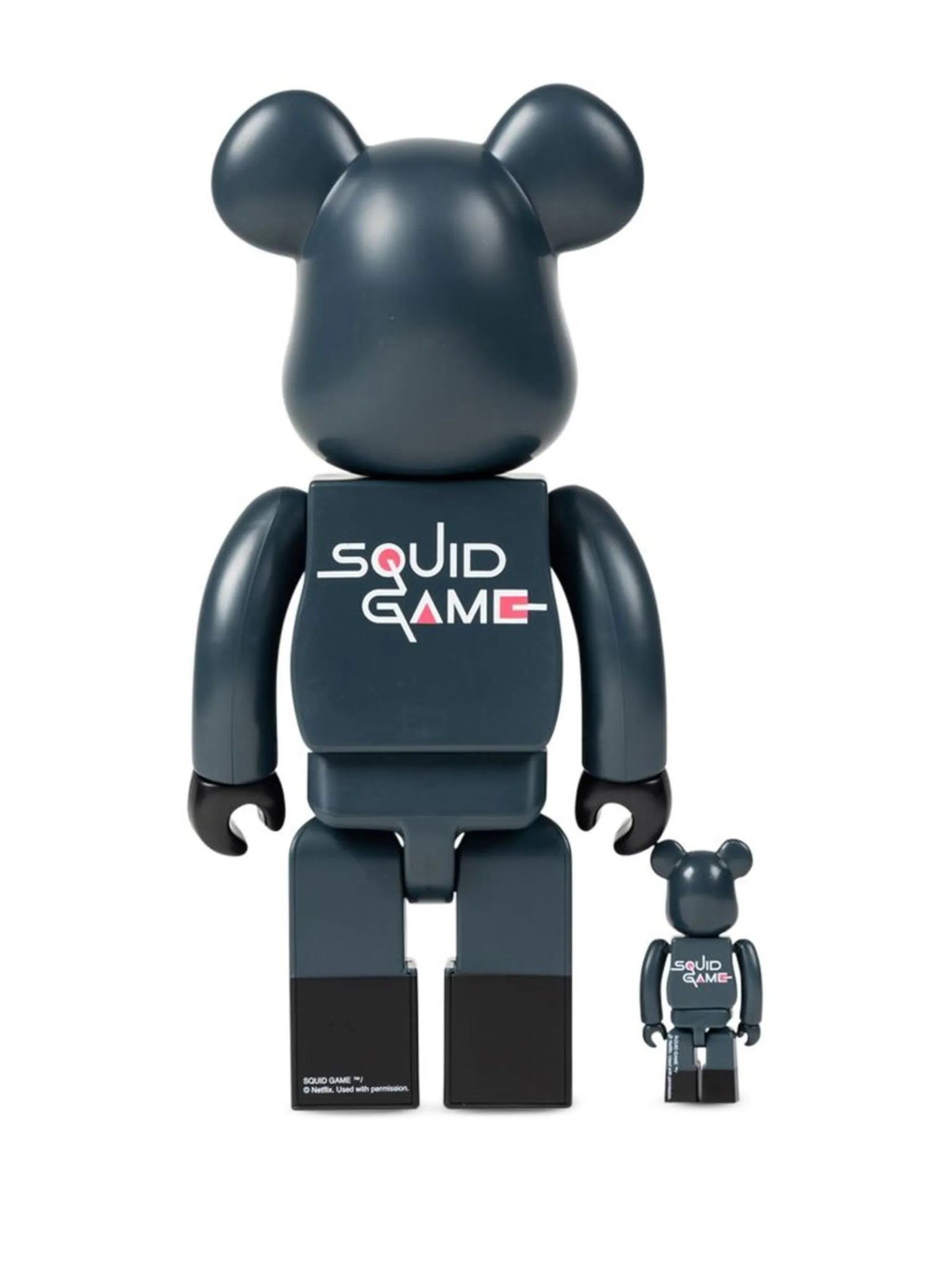 x Squid Game BE@RBRICK 100% and 400% figure set