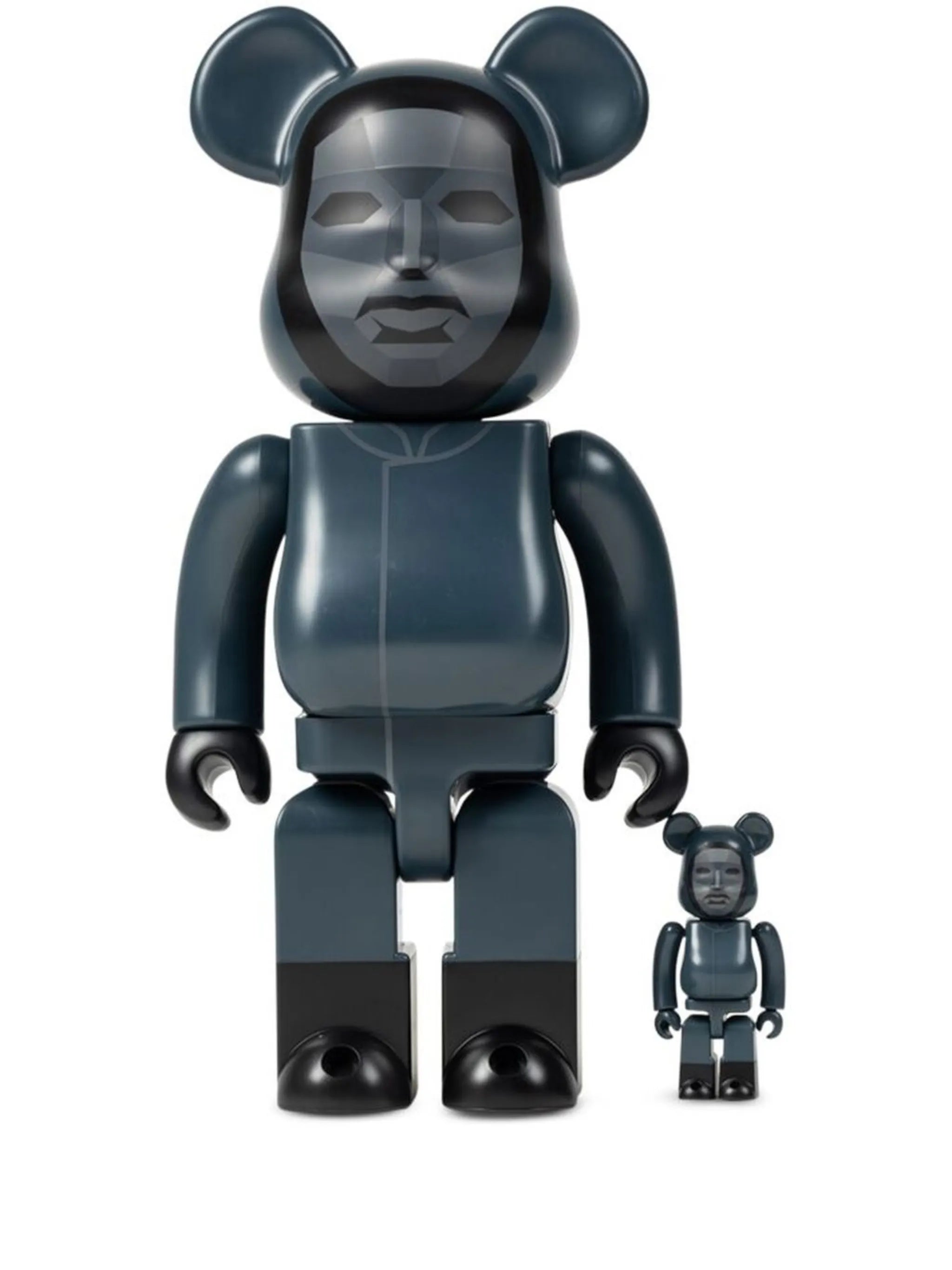 x Squid Game BE@RBRICK 100% and 400% figure set