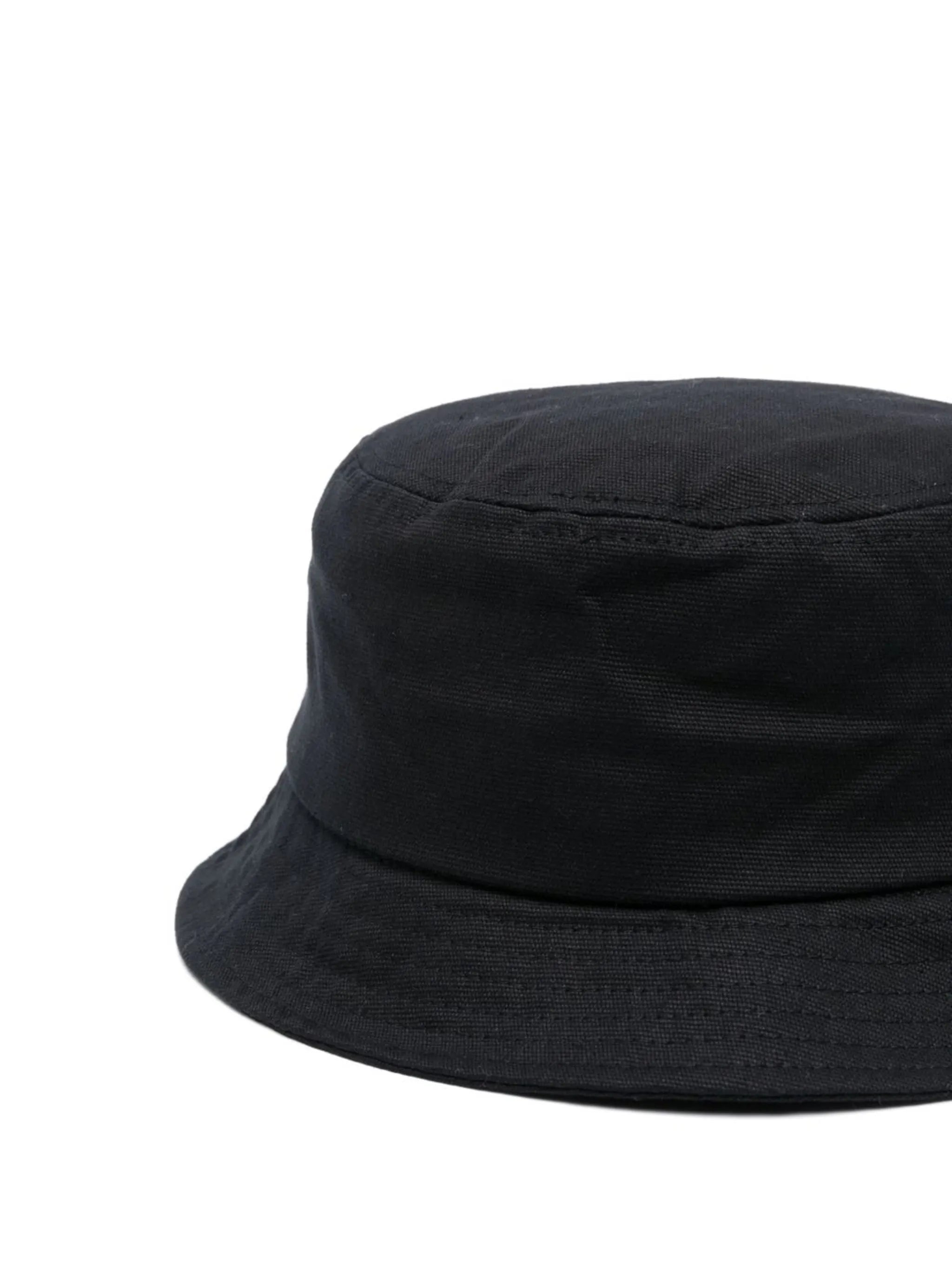 embroidered-logo bucket hat