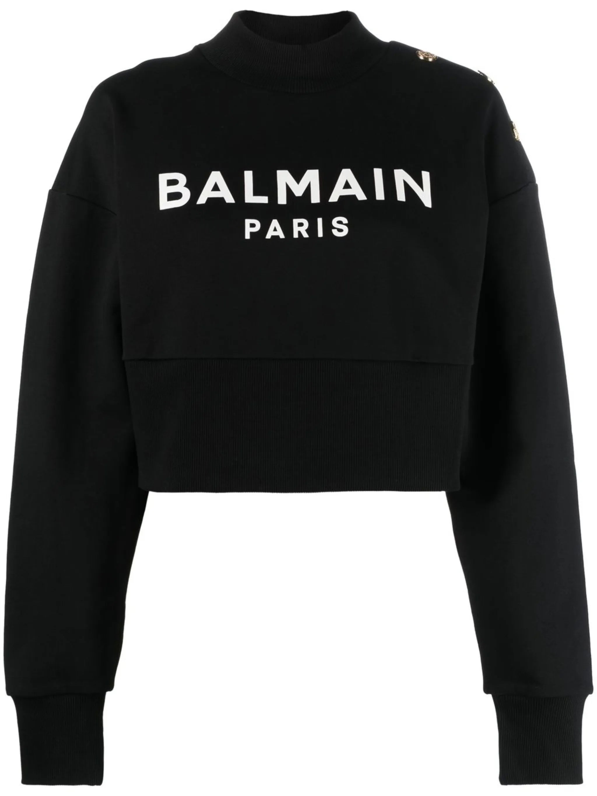 logo-print cotton sweatshirt