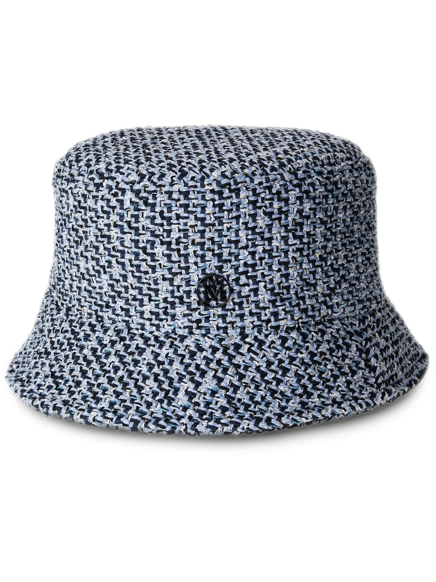 tweed-trim bucket hat