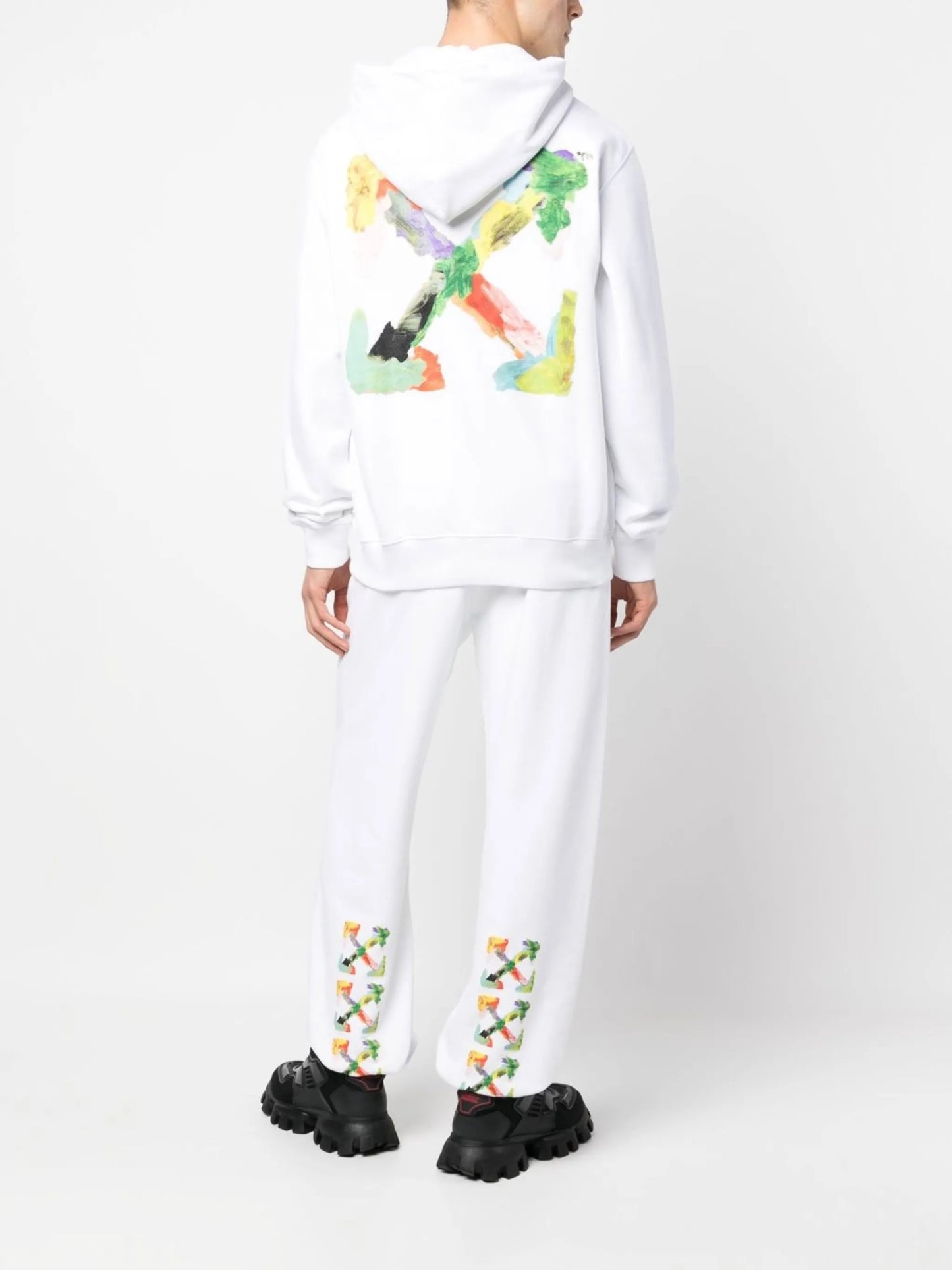Arrows-print track pants
