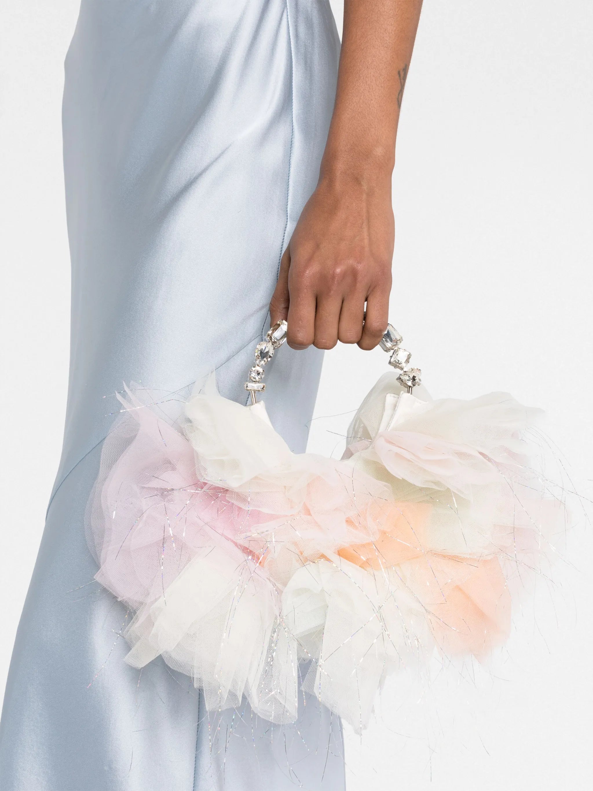 Taliya tulle pouch minibag