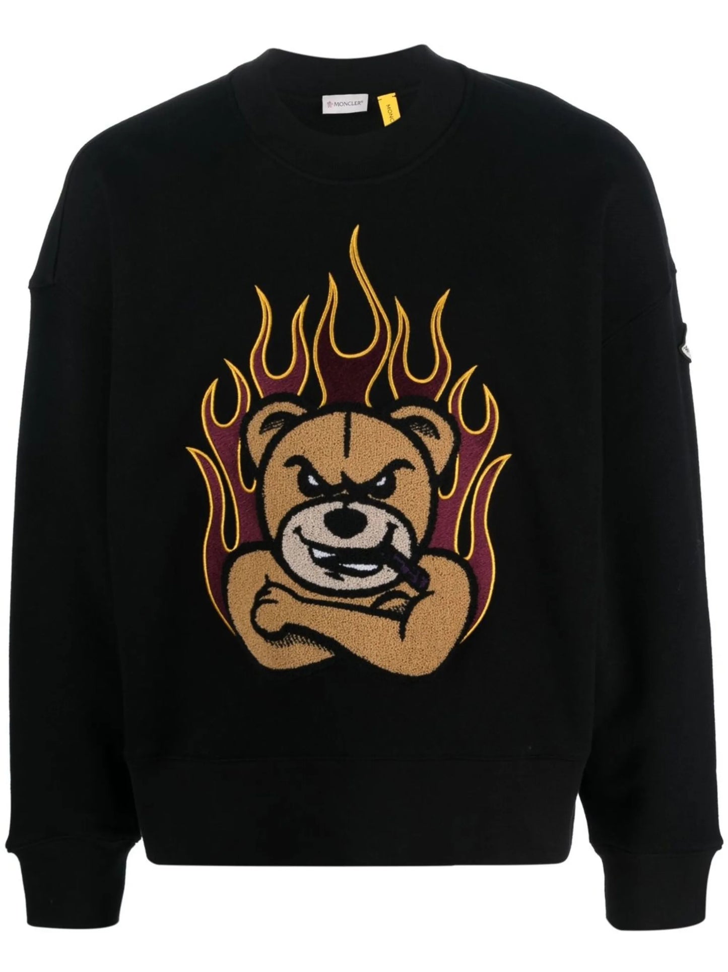 graphic-print crew neck sweatshirt
