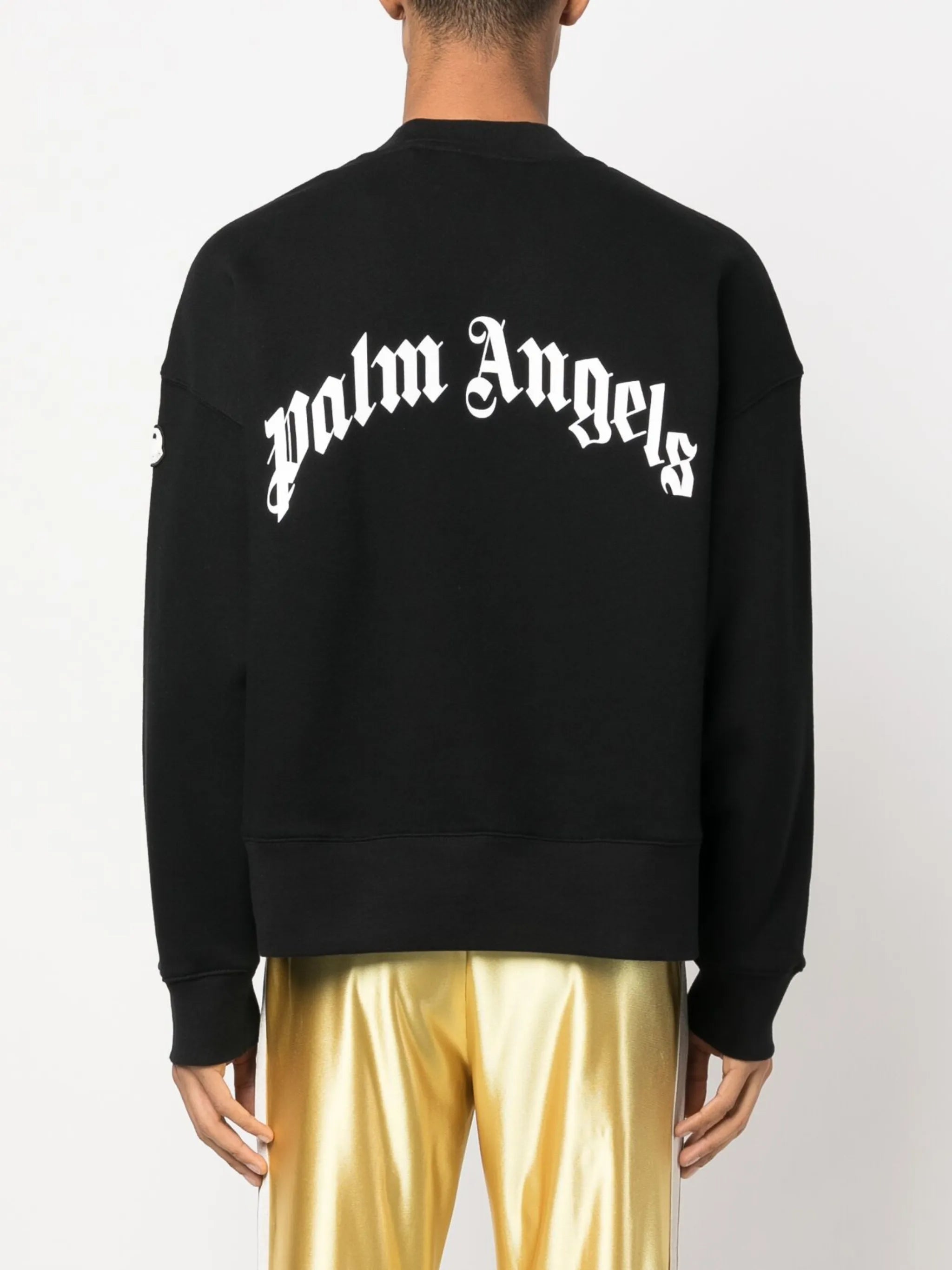 graphic-print crew neck sweatshirt