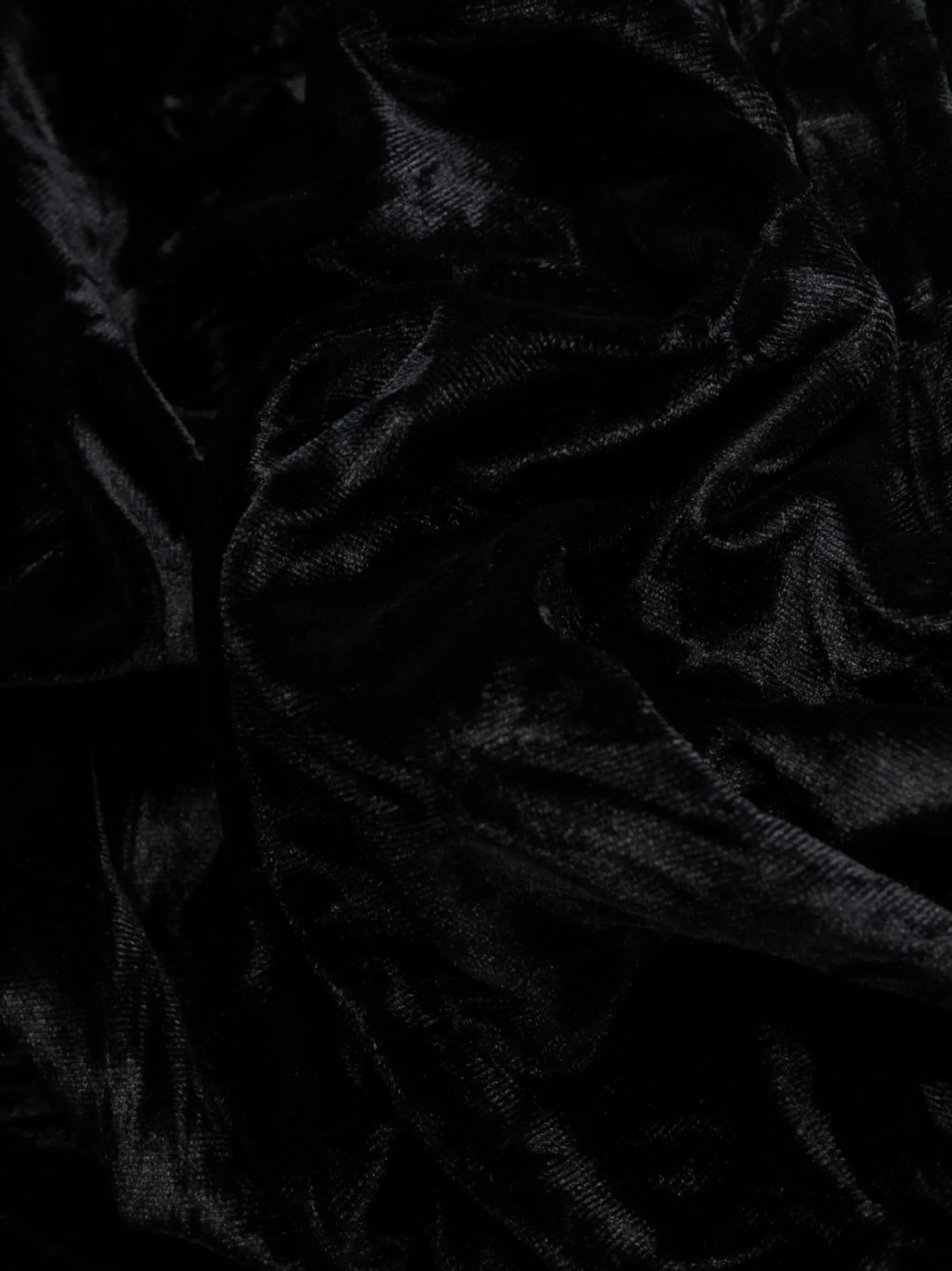 velvet-effect sleeveless minidress