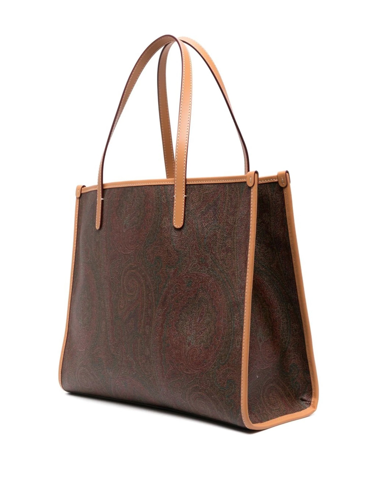 paisley-pattern tote bag