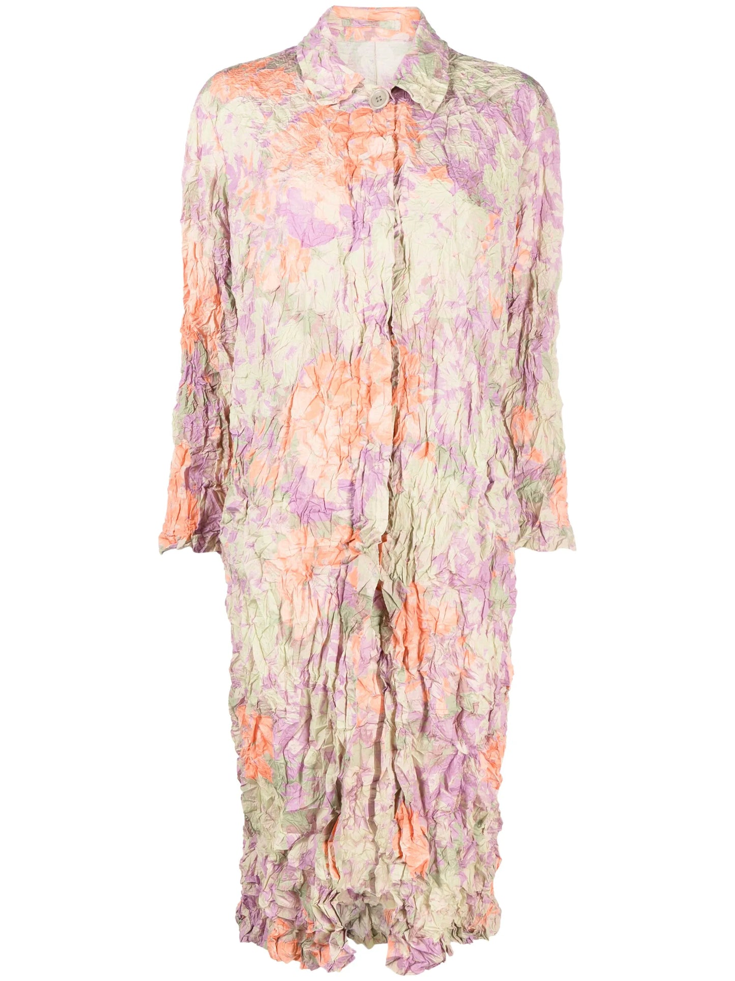 Raltonas crinkled seersucker coat