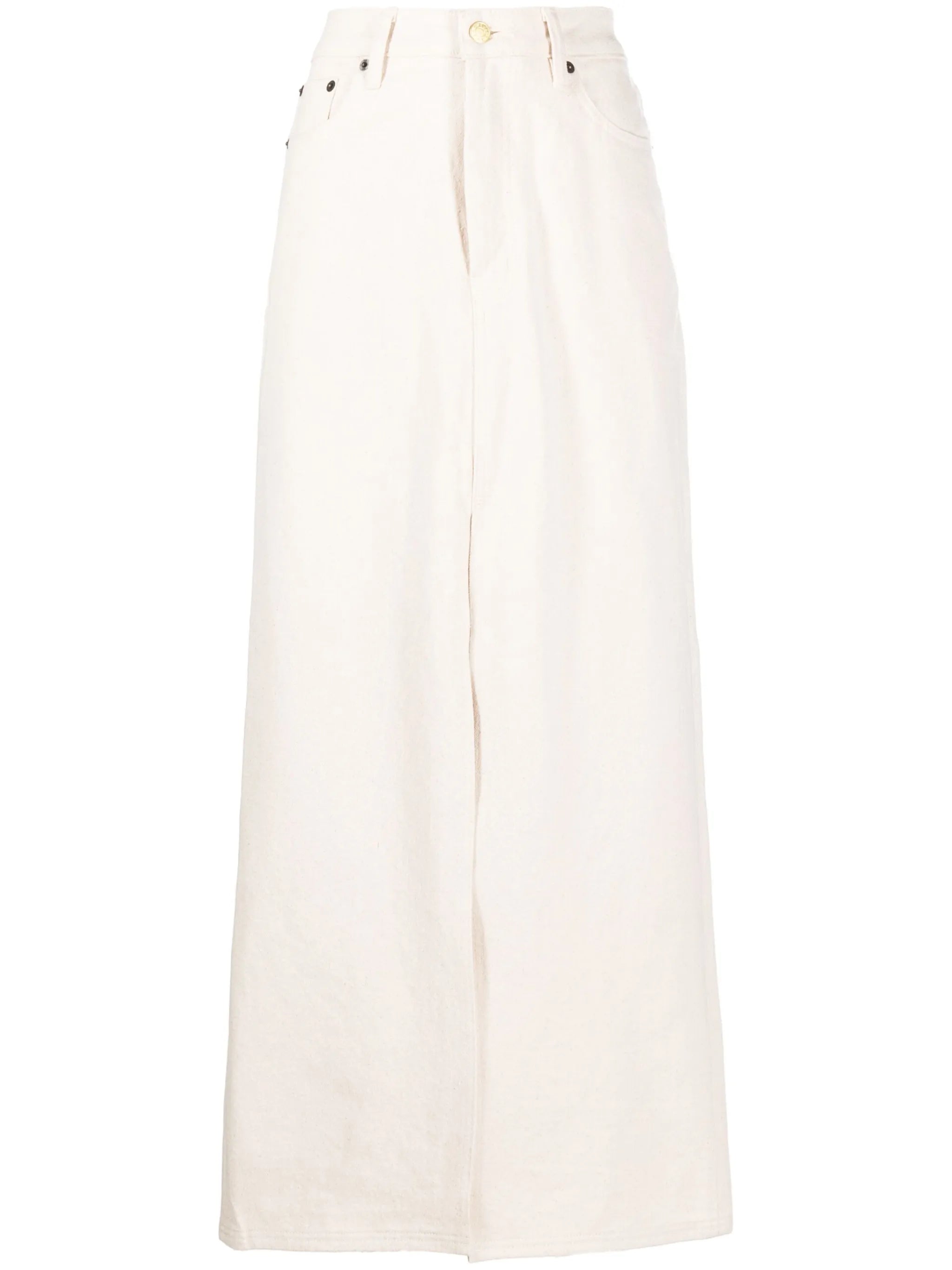 Lima denim maxi skirt