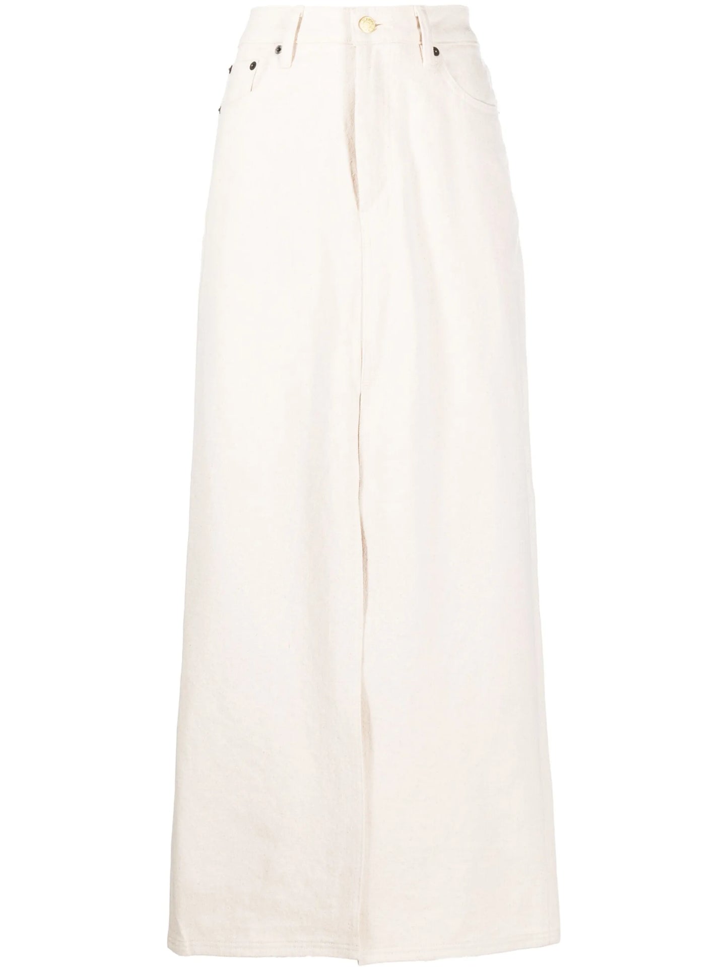 Lima denim maxi skirt