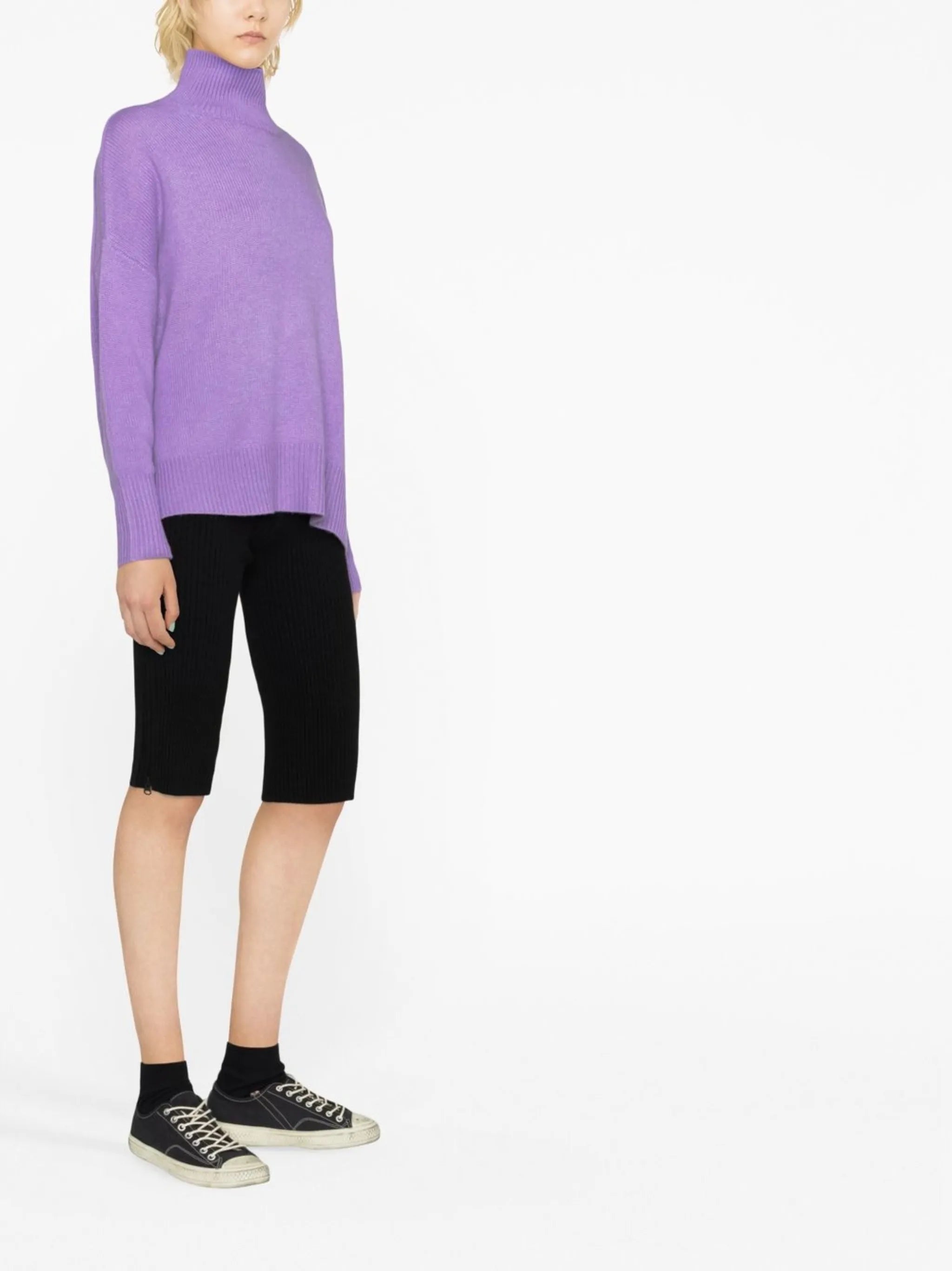 cashmere roll-neck jumper
