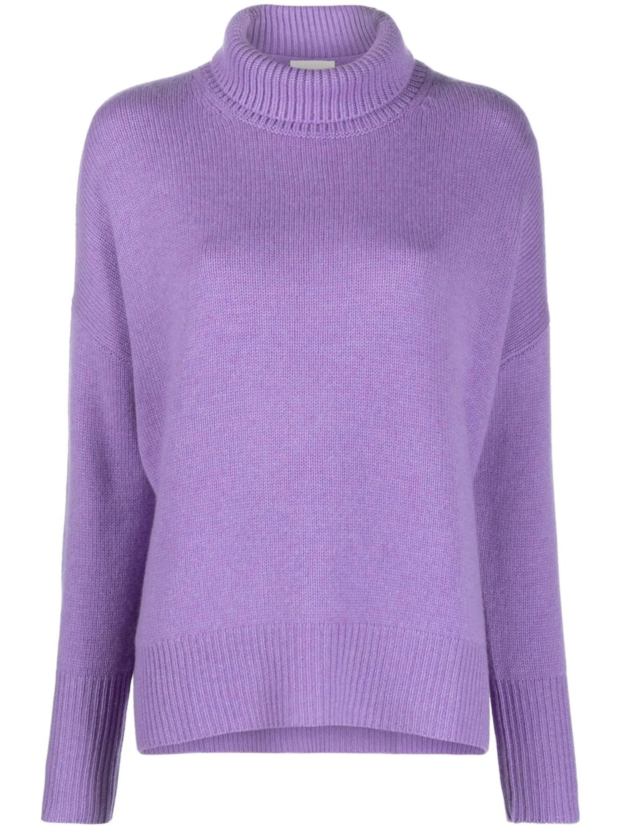 cashmere roll-neck jumper