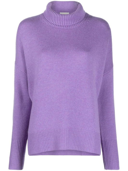 cashmere roll-neck jumper