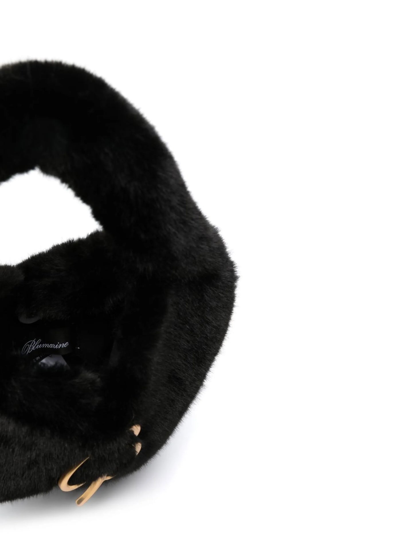 Cutie faux-fur heart bag
