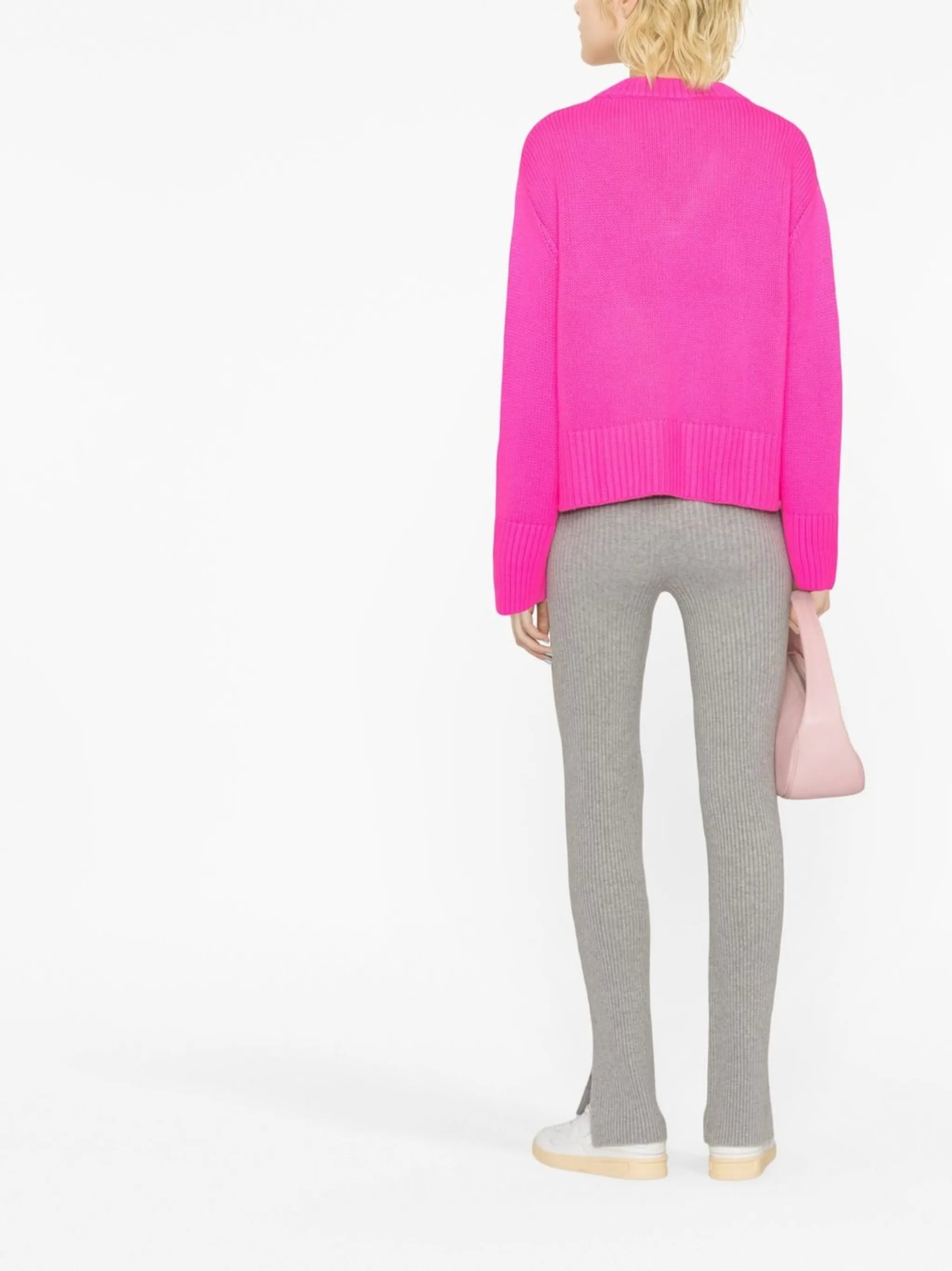 cashmere V-neck jumper