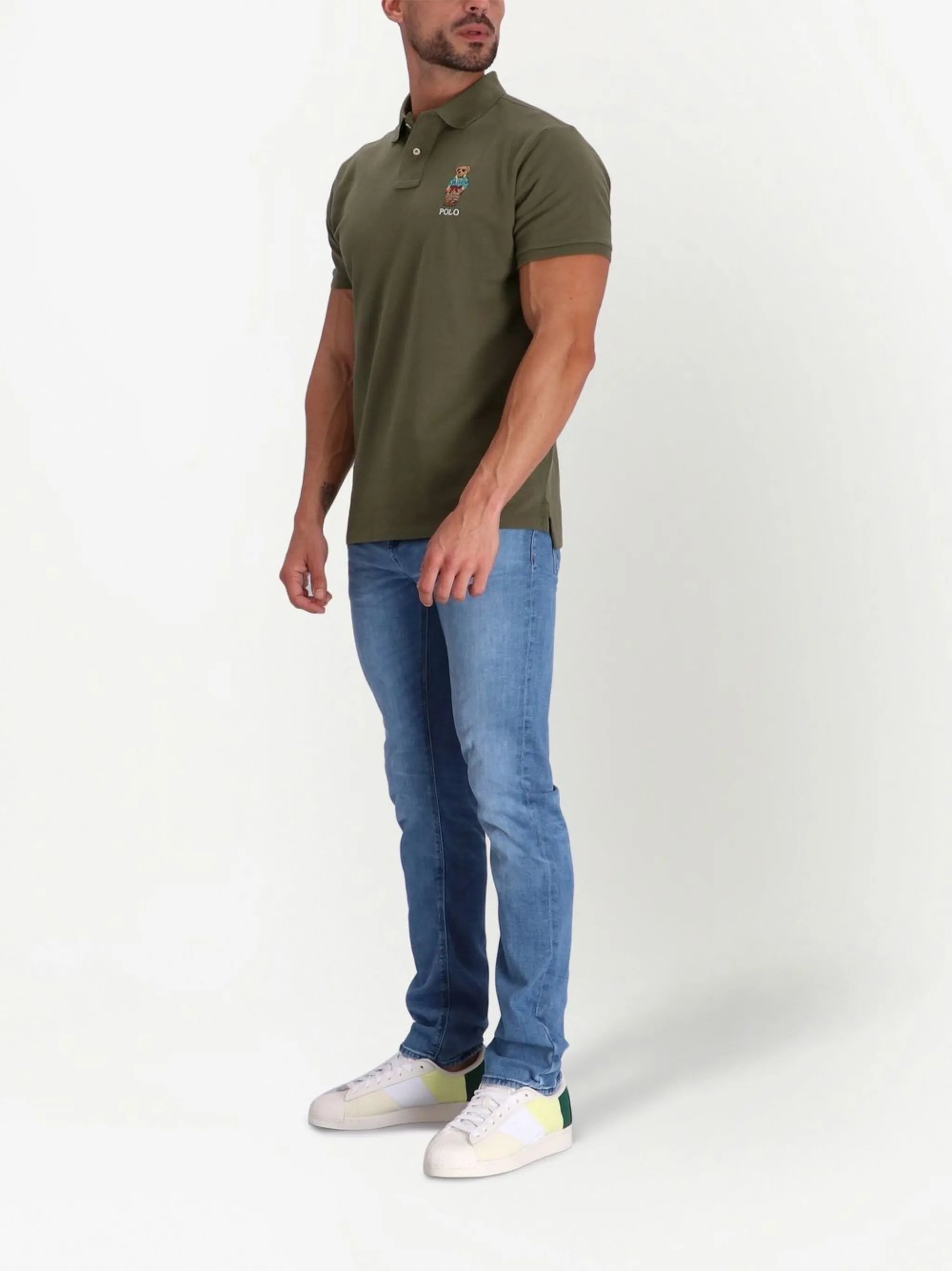 embroidered Polo Bear polo shirt