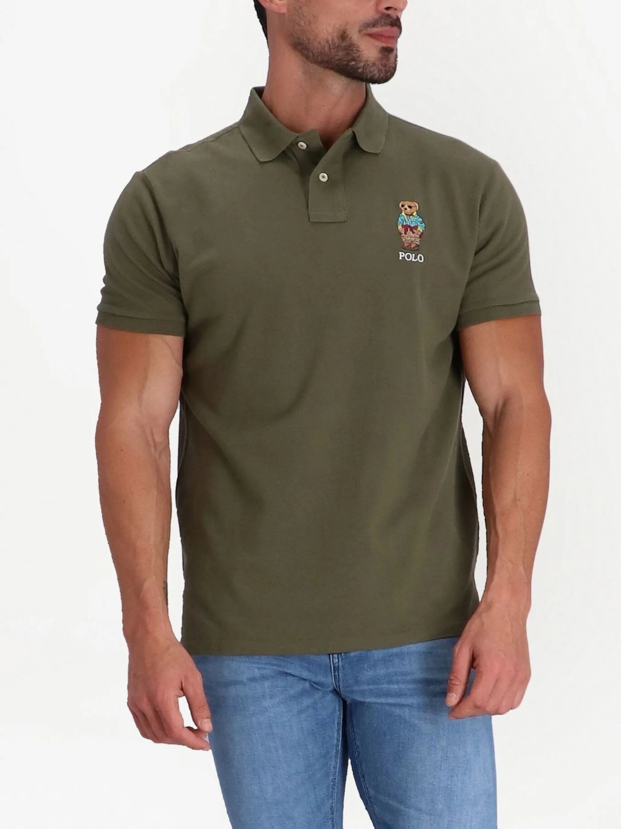 embroidered Polo Bear polo shirt