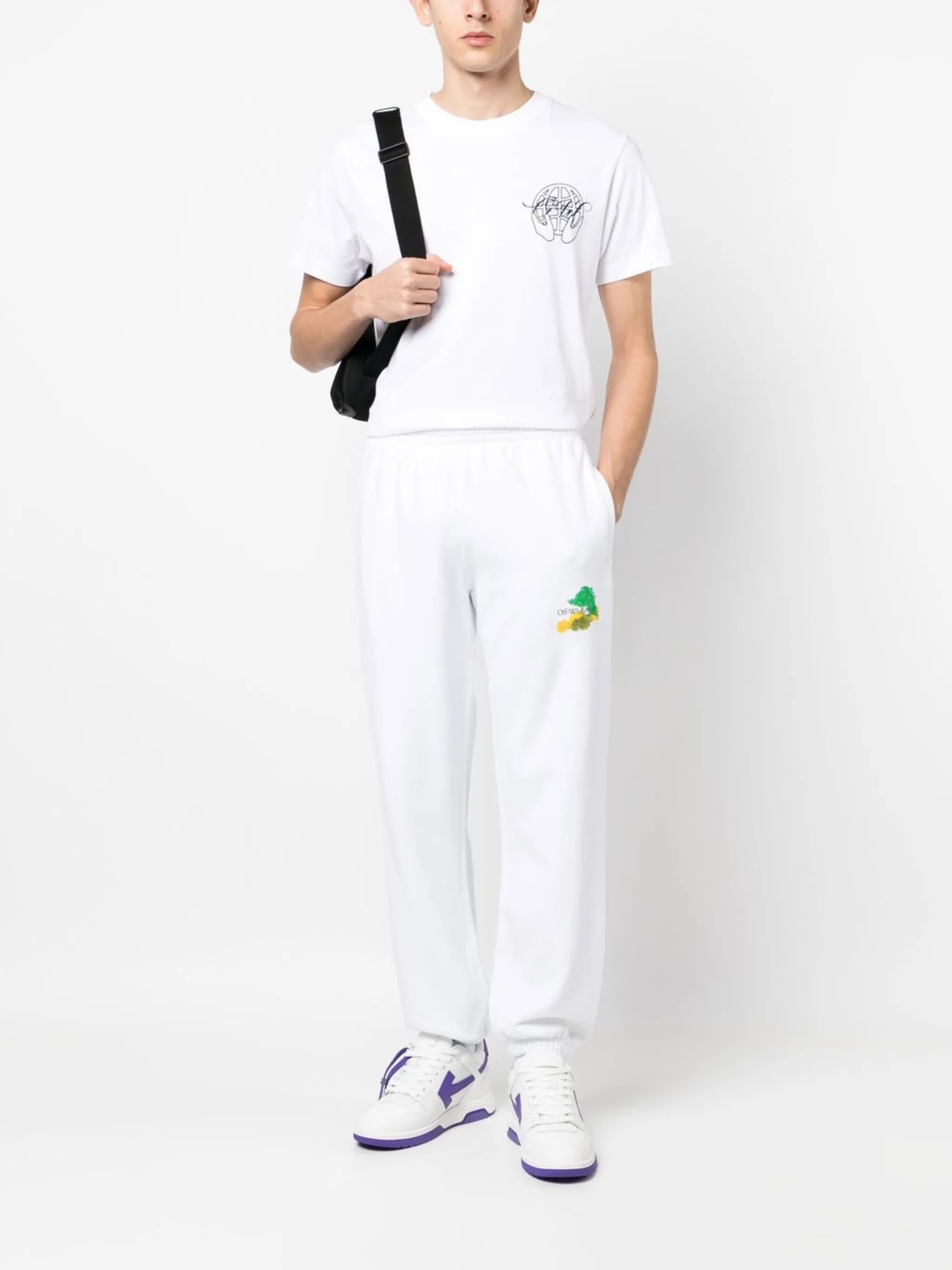 Hand Arrow-print cotton T-shirt