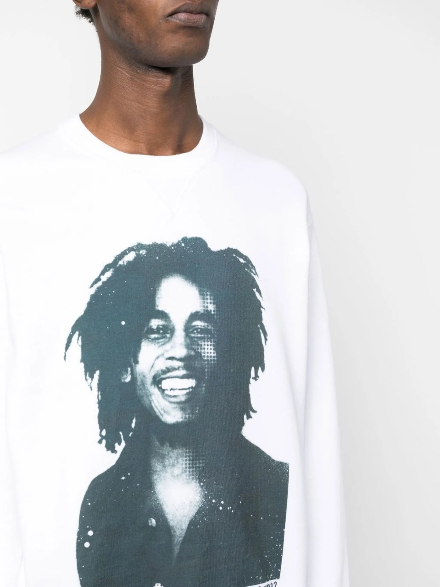 Bob Marley print sweatshirt