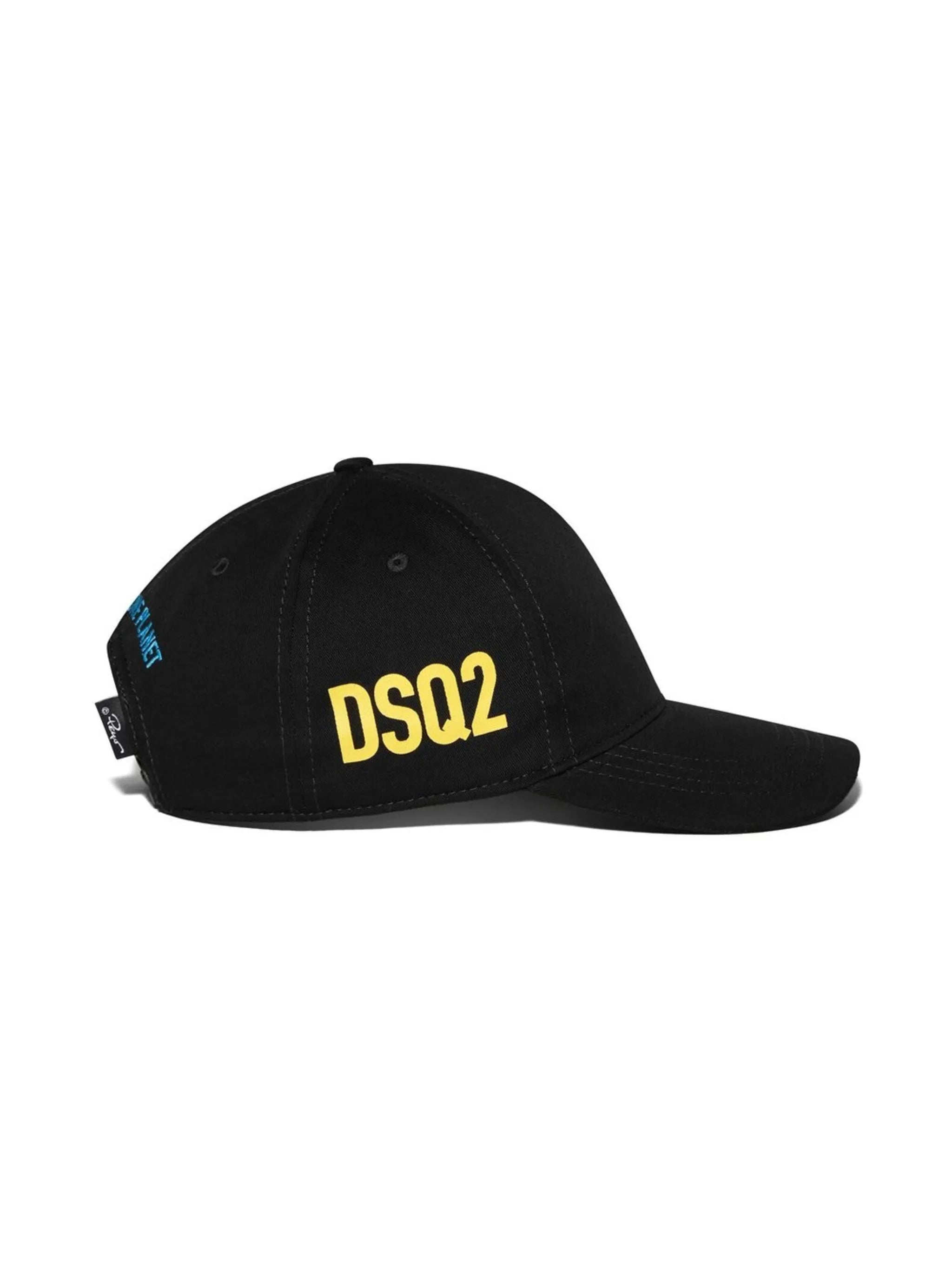 logo-print cap