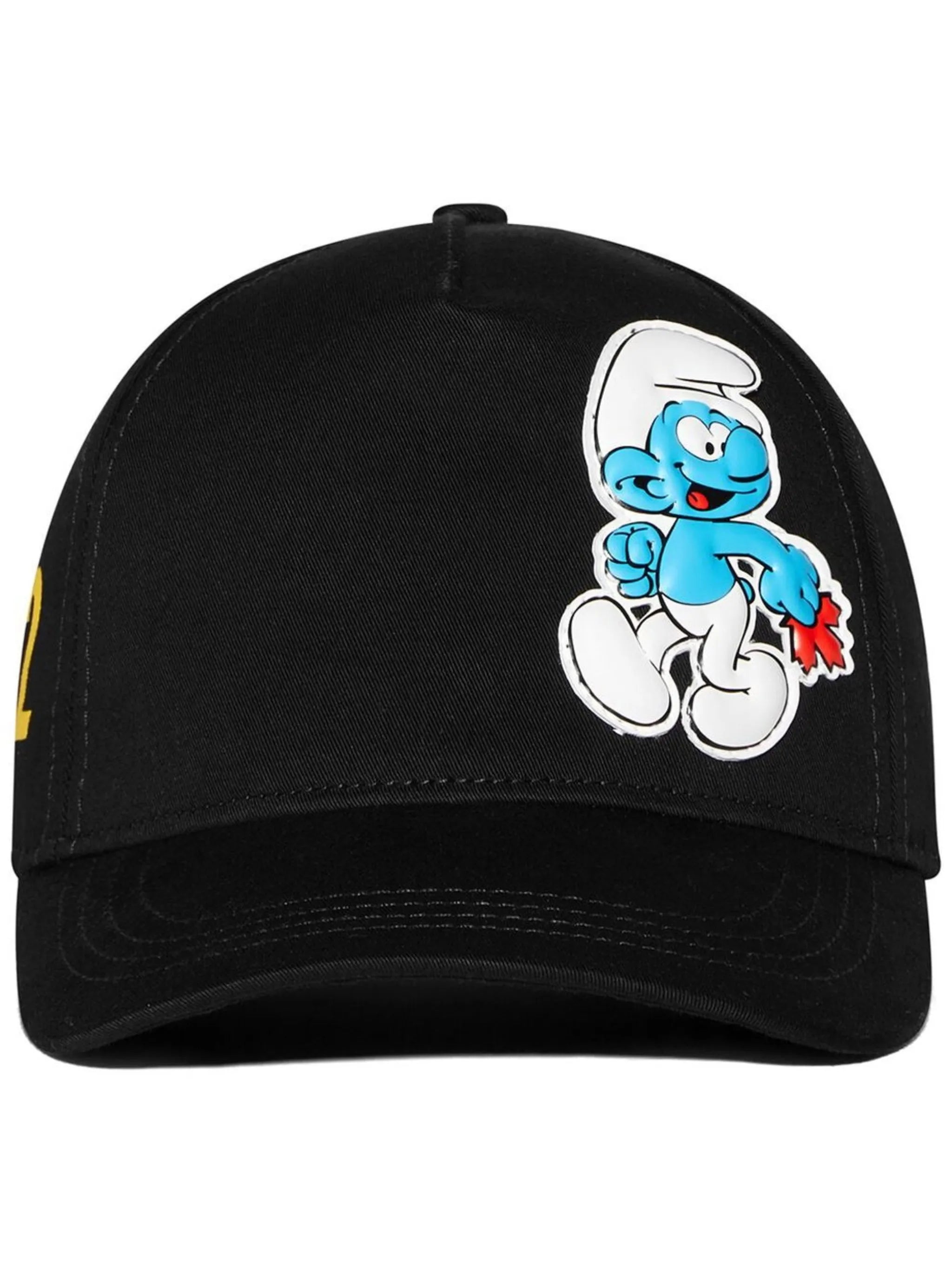 logo-print cap