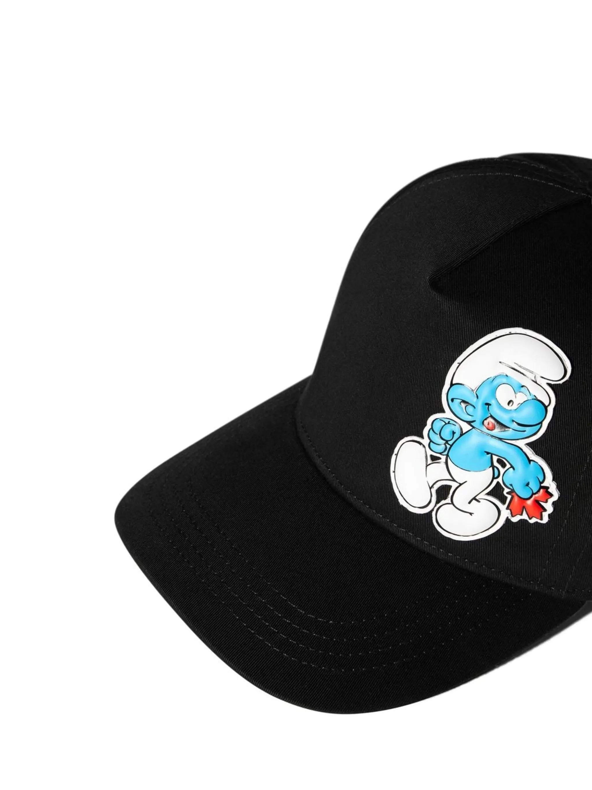 logo-print cap
