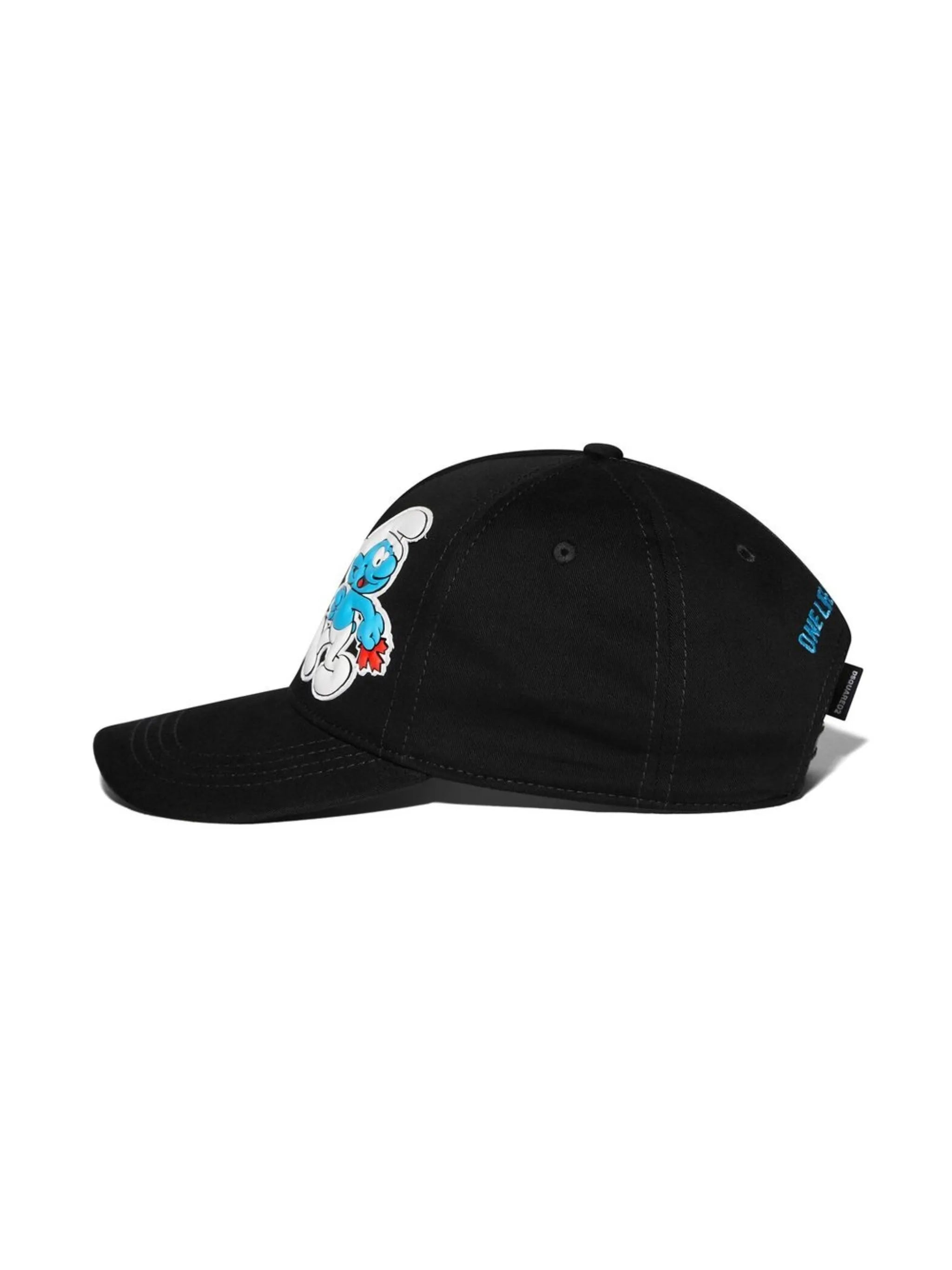 logo-print cap