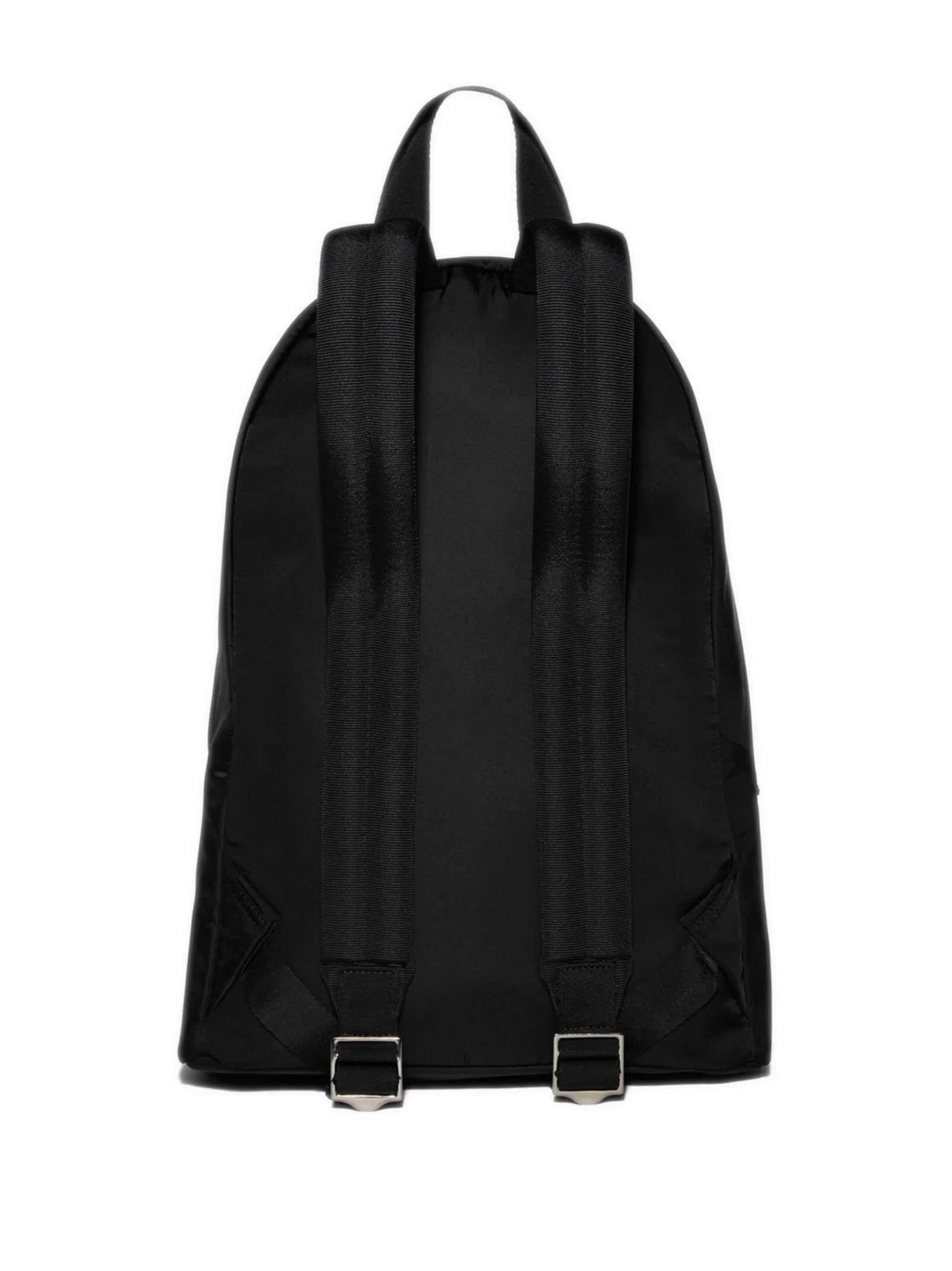 logo-print backpack